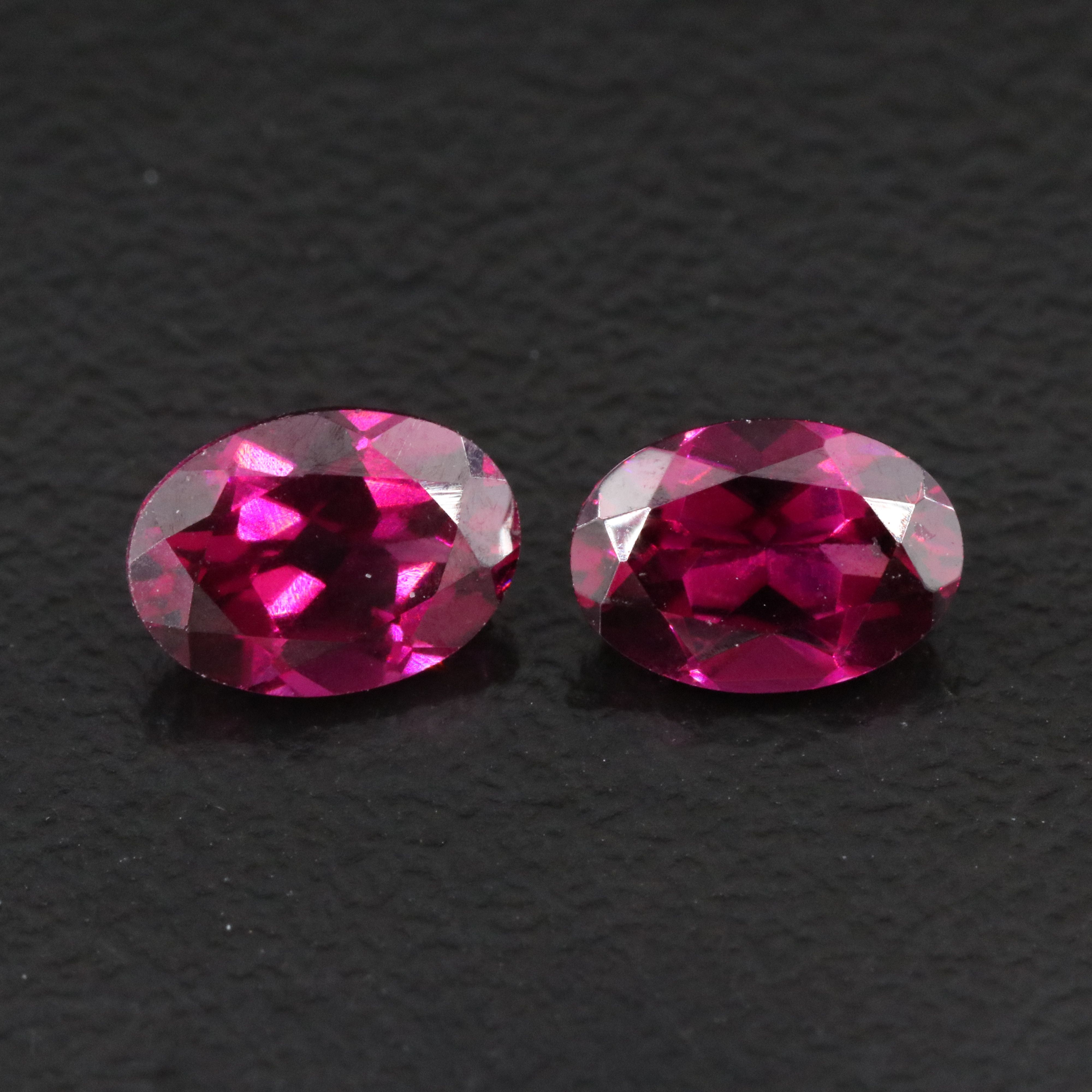 Loose 2.00 CTW Garnet Pair