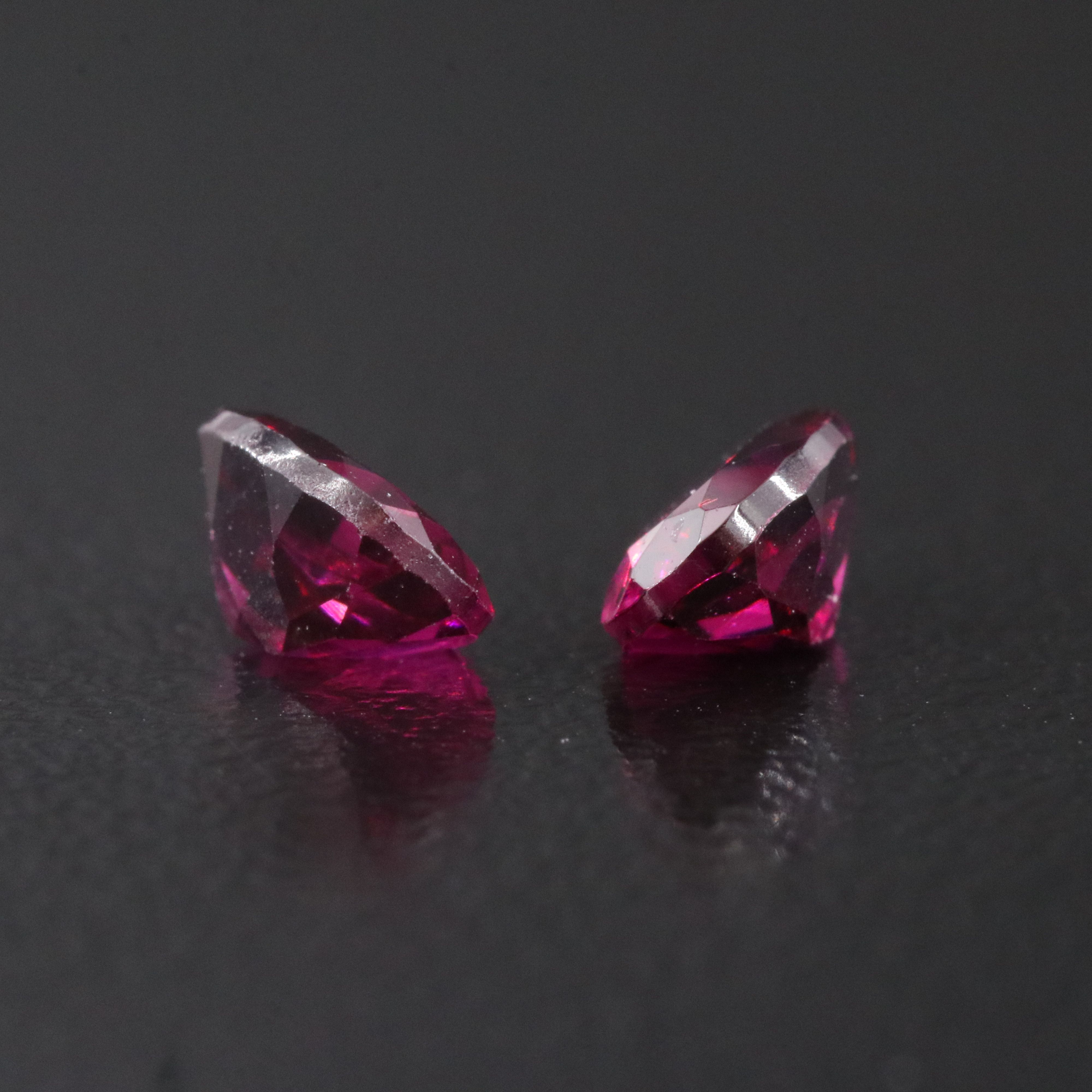 Loose 2.00 CTW Garnet Pair
