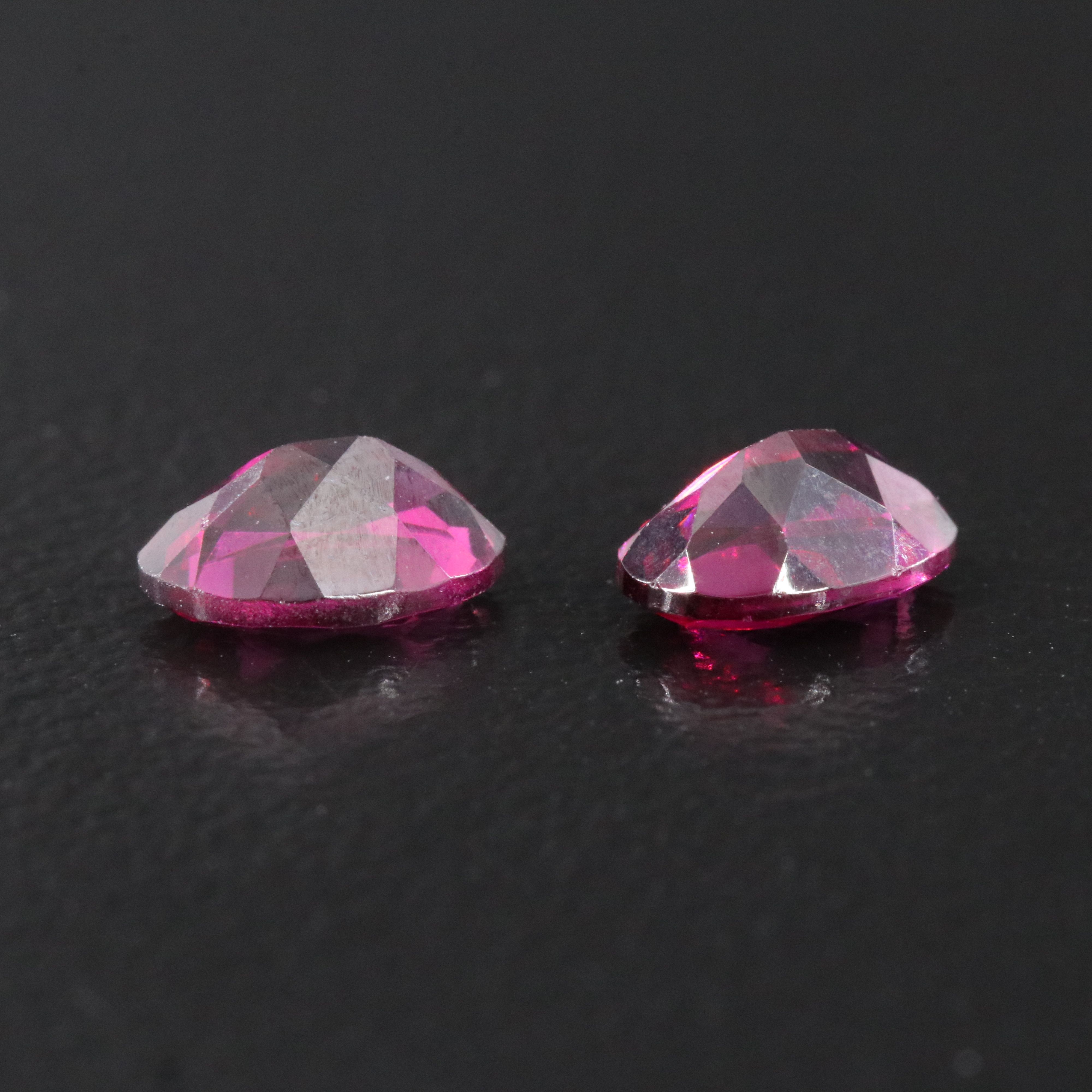 Loose 2.00 CTW Garnet Pair