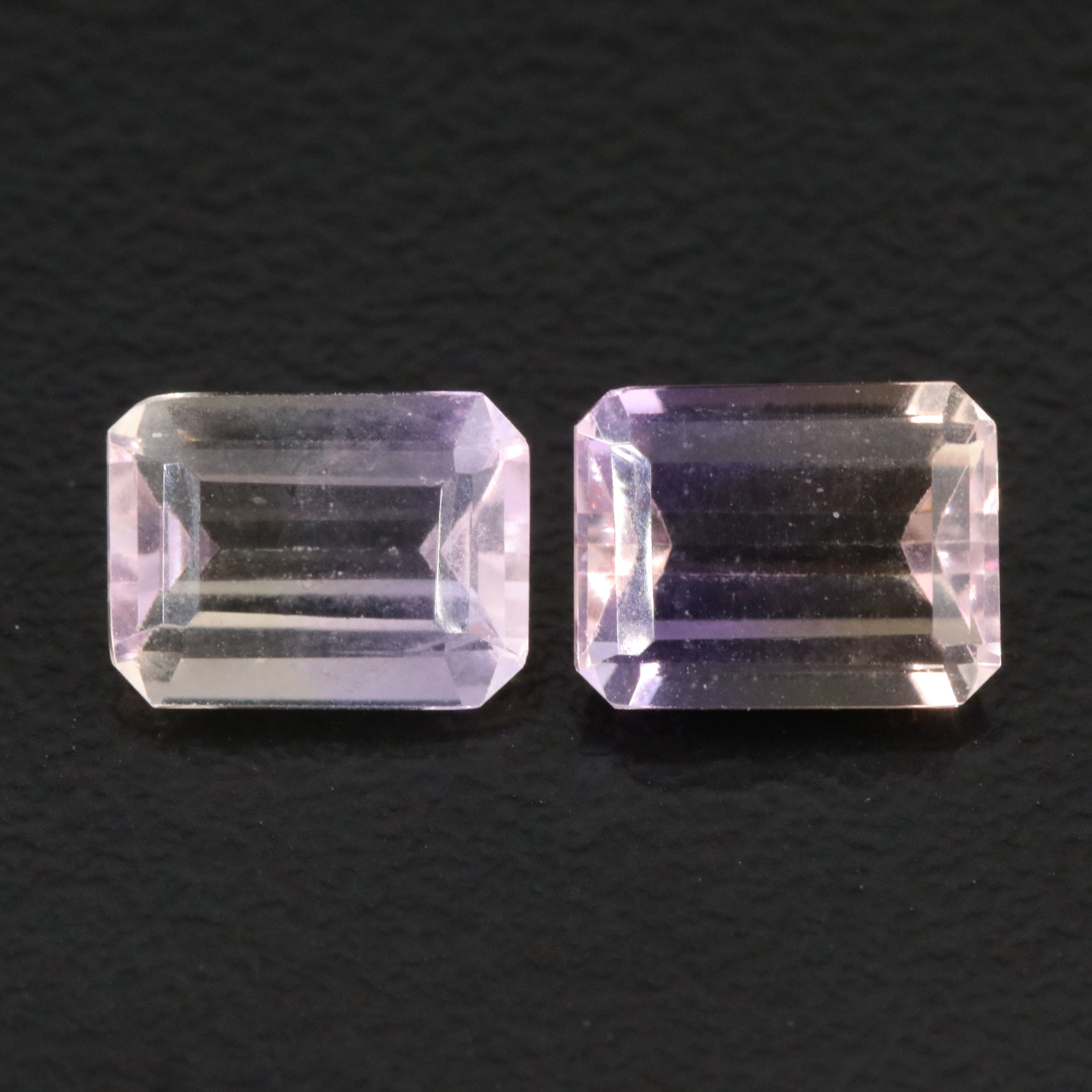 Loose 2.78 CTW Ametrine Pair