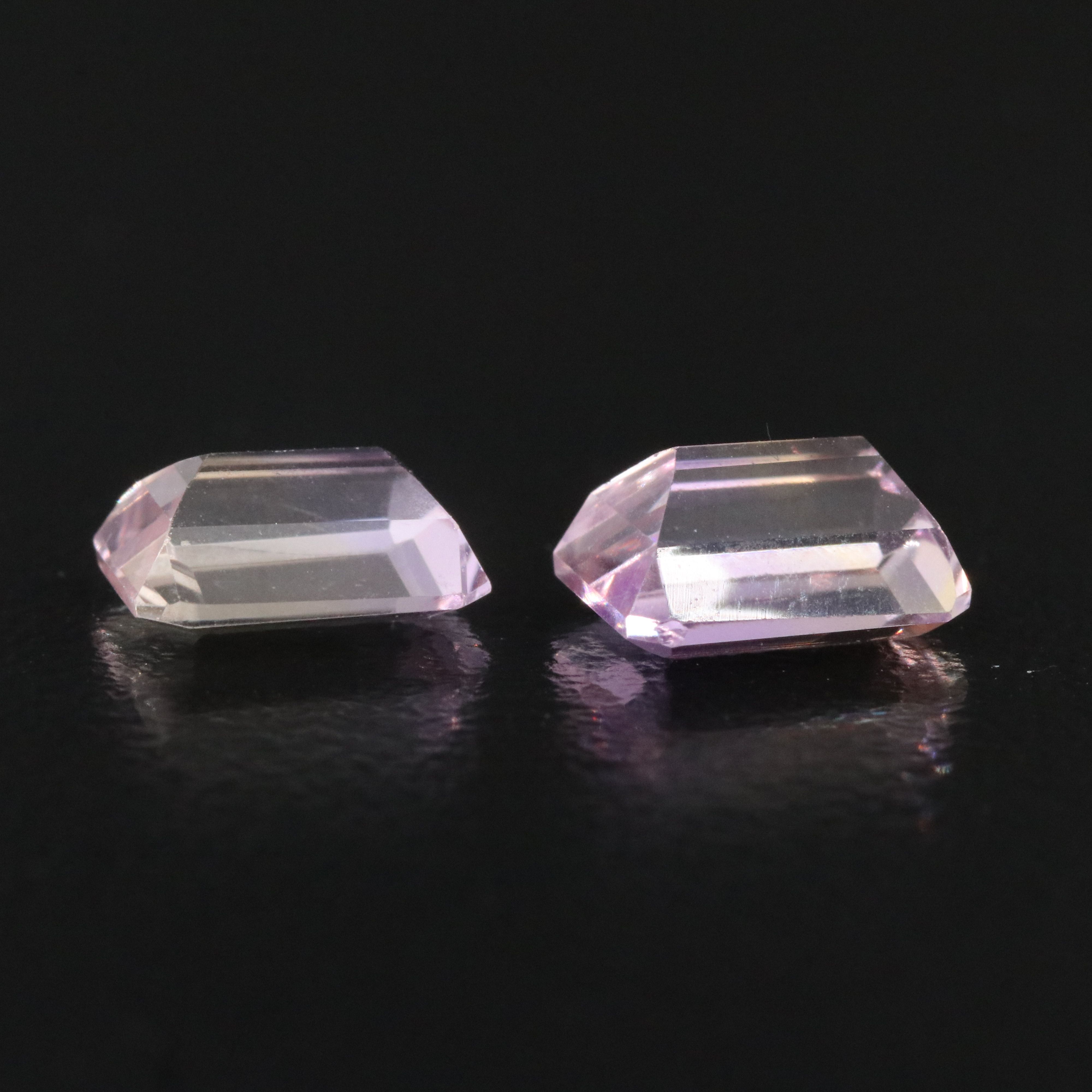 Loose 2.78 CTW Ametrine Pair
