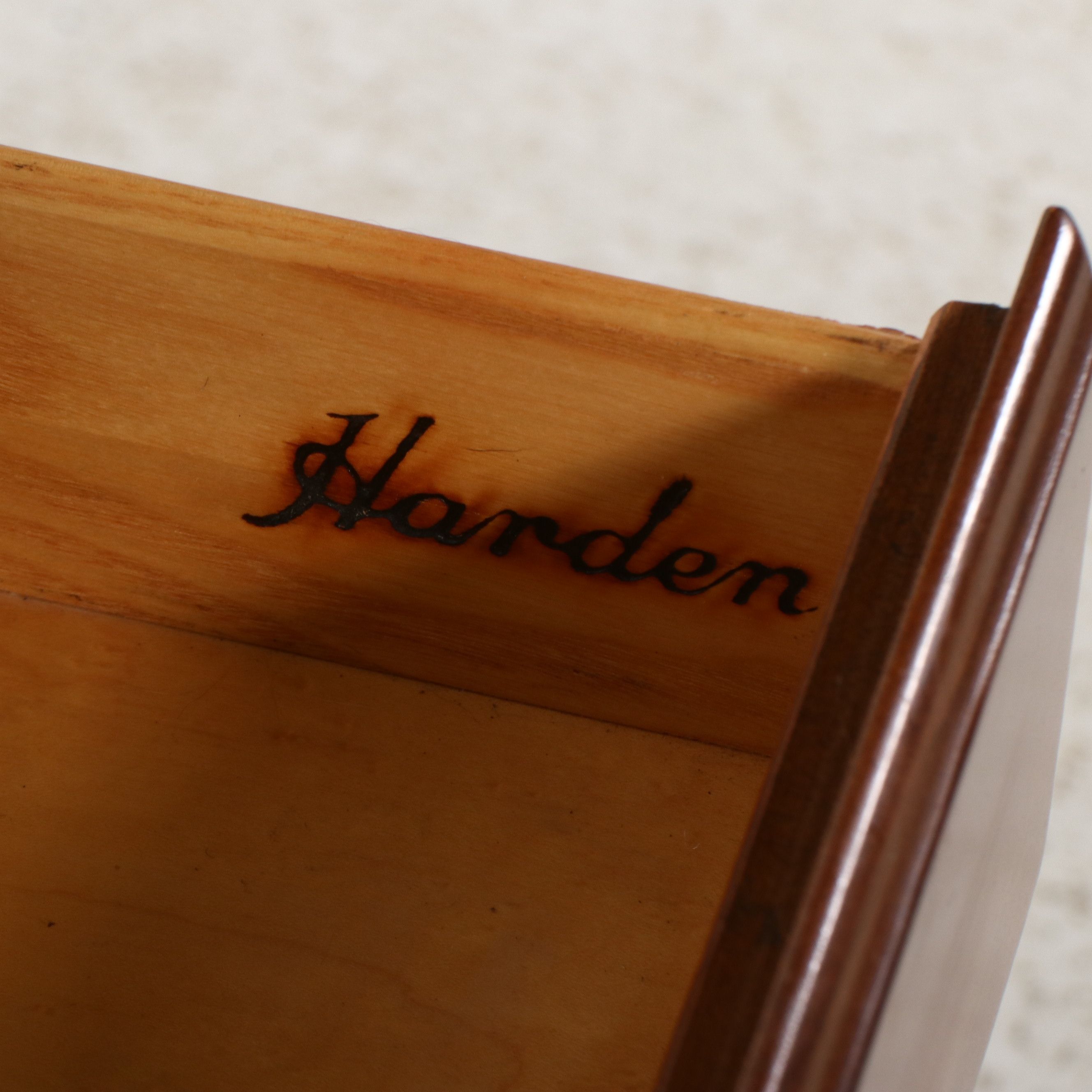 Pair of Harden Solid Cherry Queen Anne Style Drop-Leaf End Tables