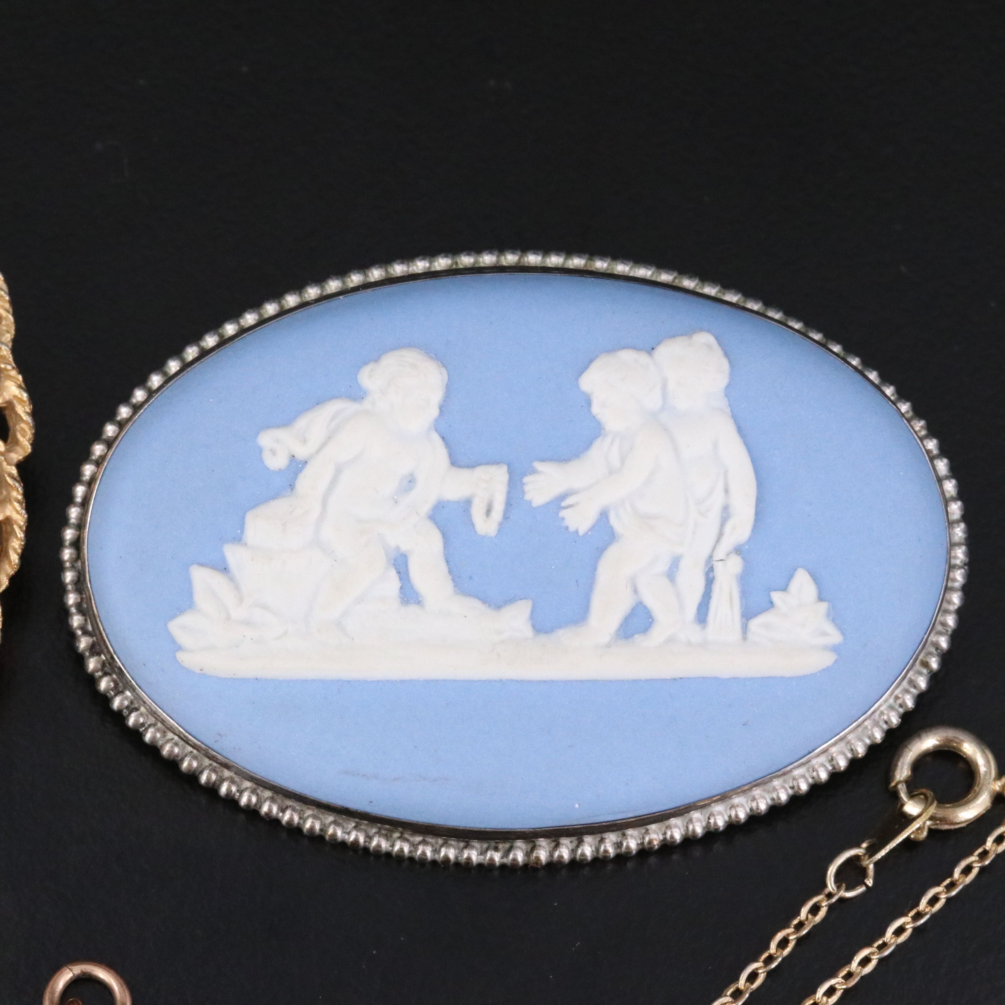 Sterling Wedgwood and Cameos Featured in Jewelry Collection