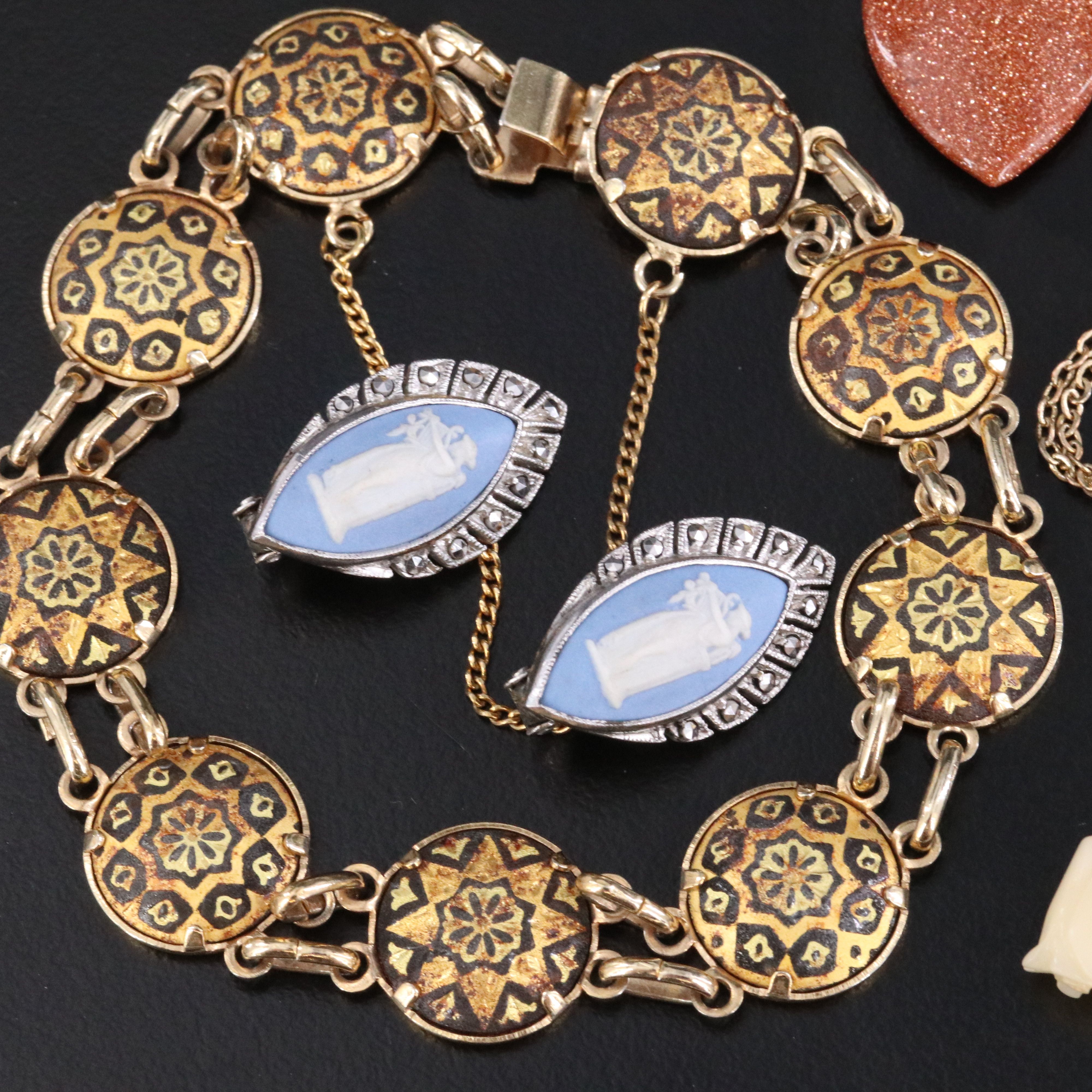 Sterling Wedgwood and Cameos Featured in Jewelry Collection