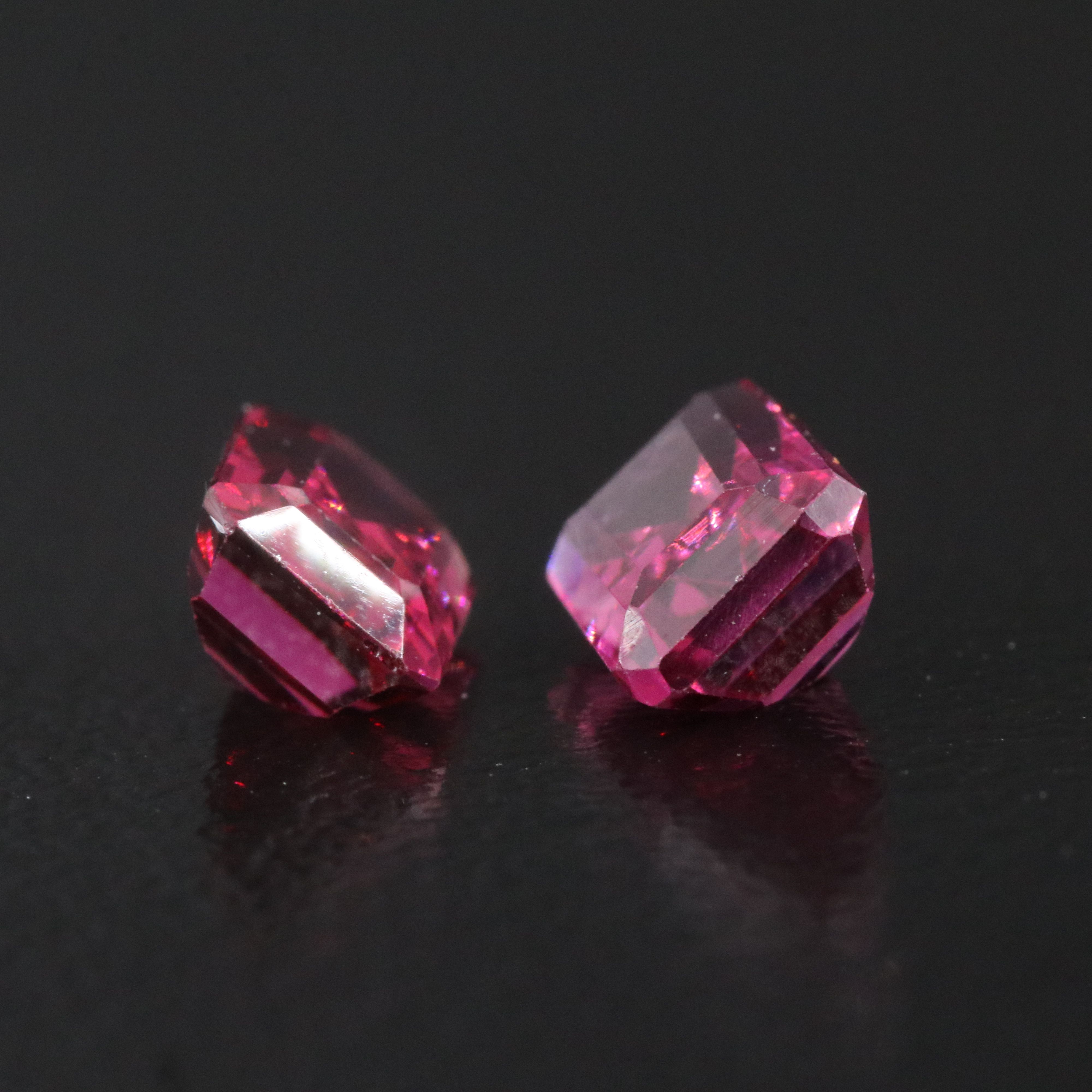 Loose 2.61 CTW Garnet Pair