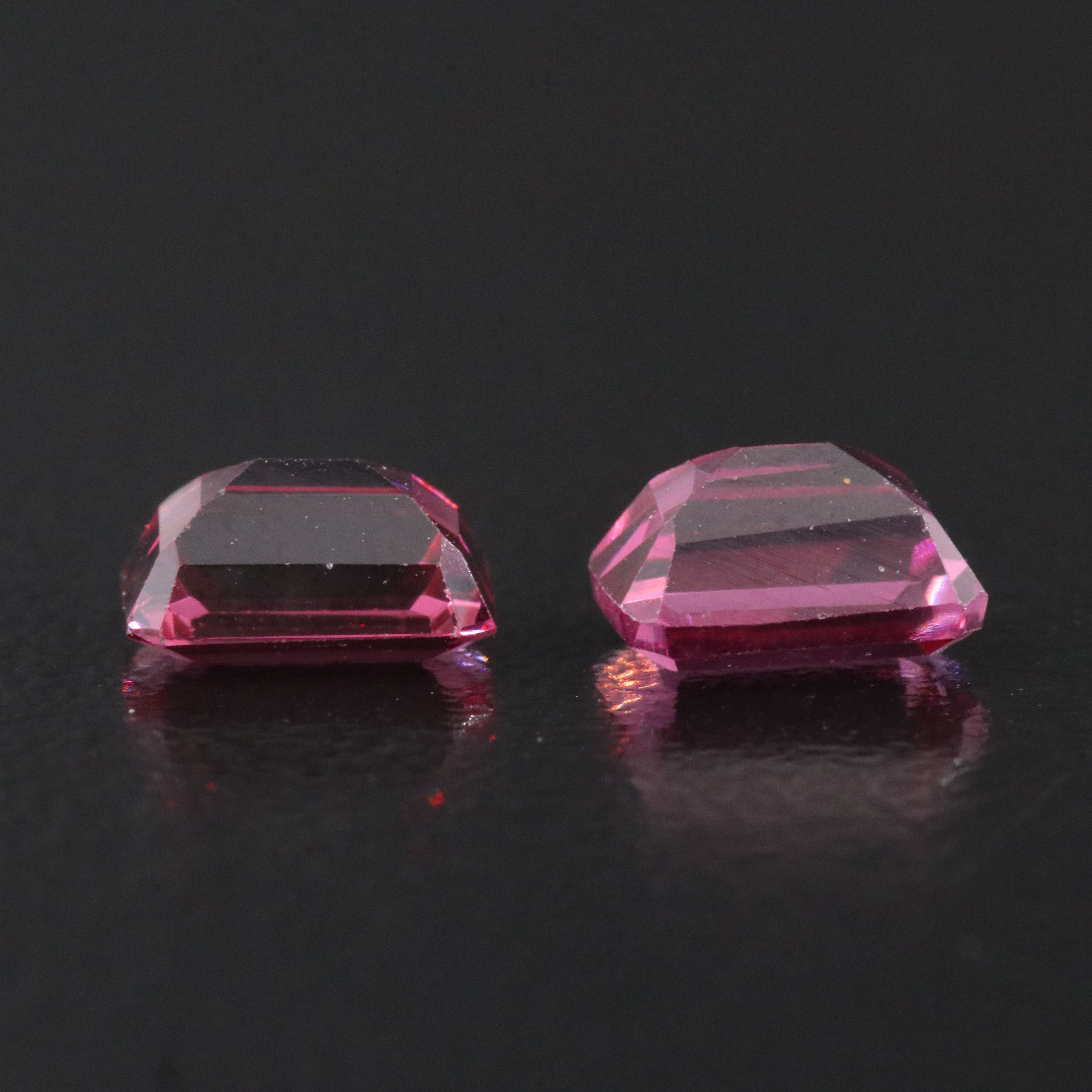 Loose 2.61 CTW Garnet Pair