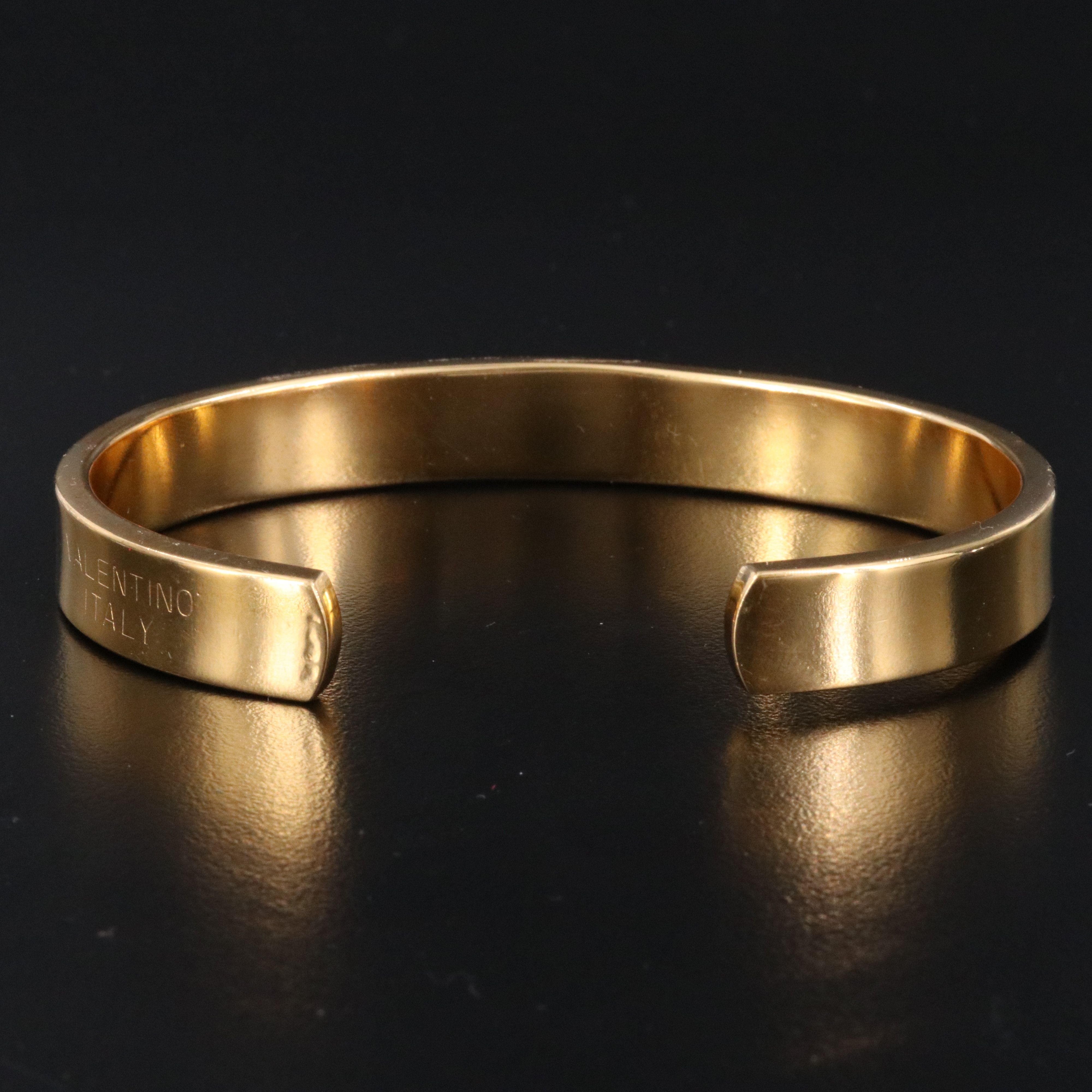 Valentino V Crystal Cuff