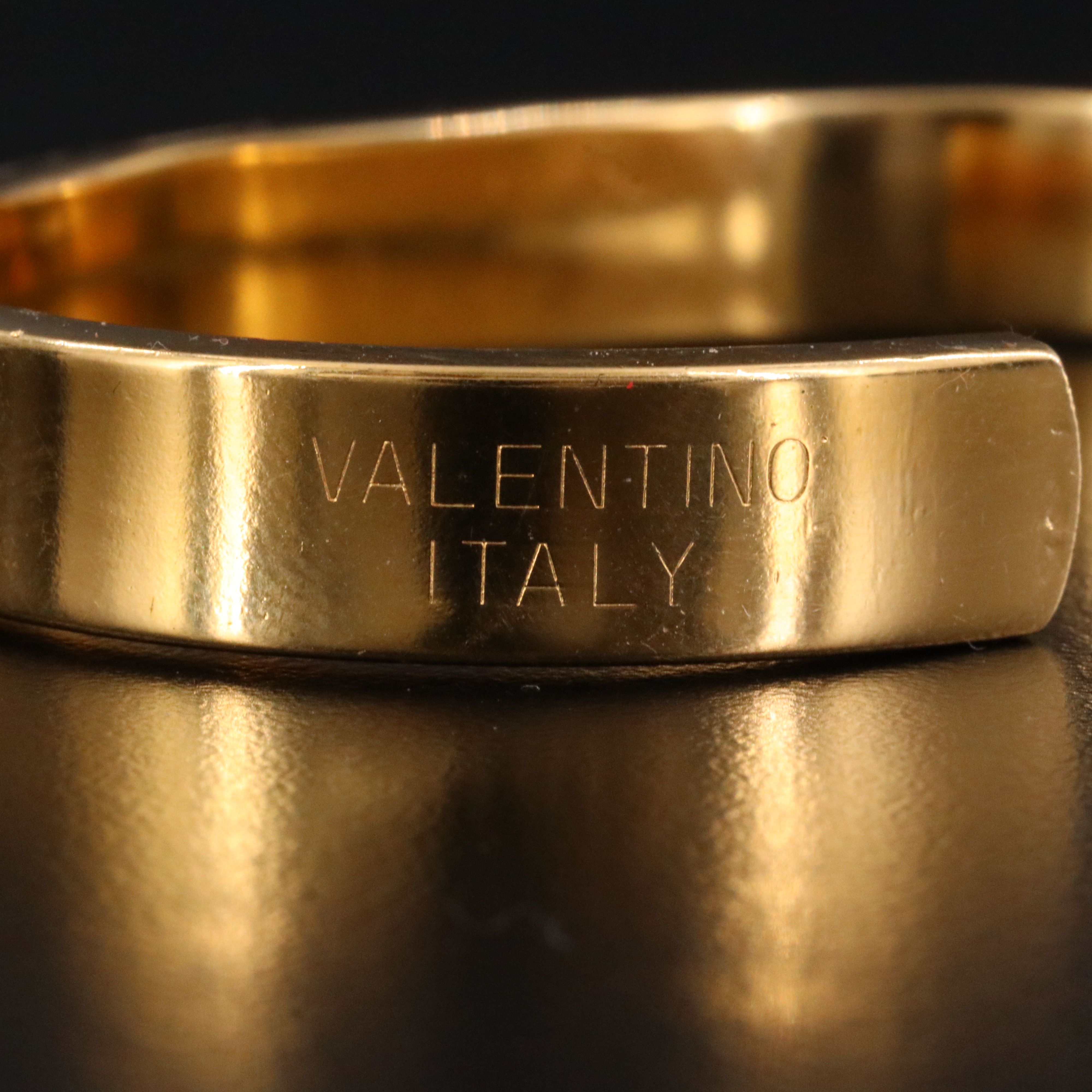 Valentino V Crystal Cuff