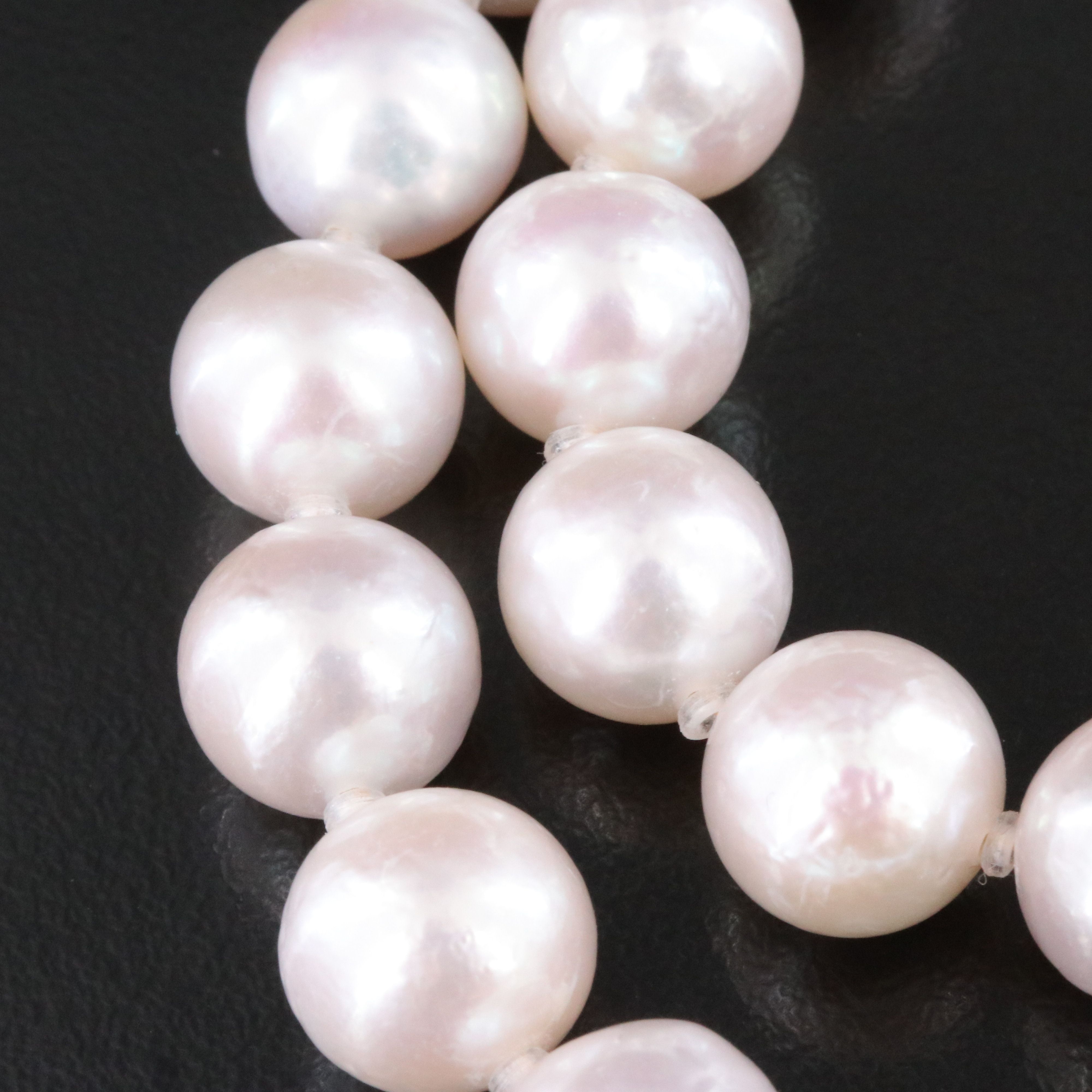 Pearl Necklace with 18K Clasp