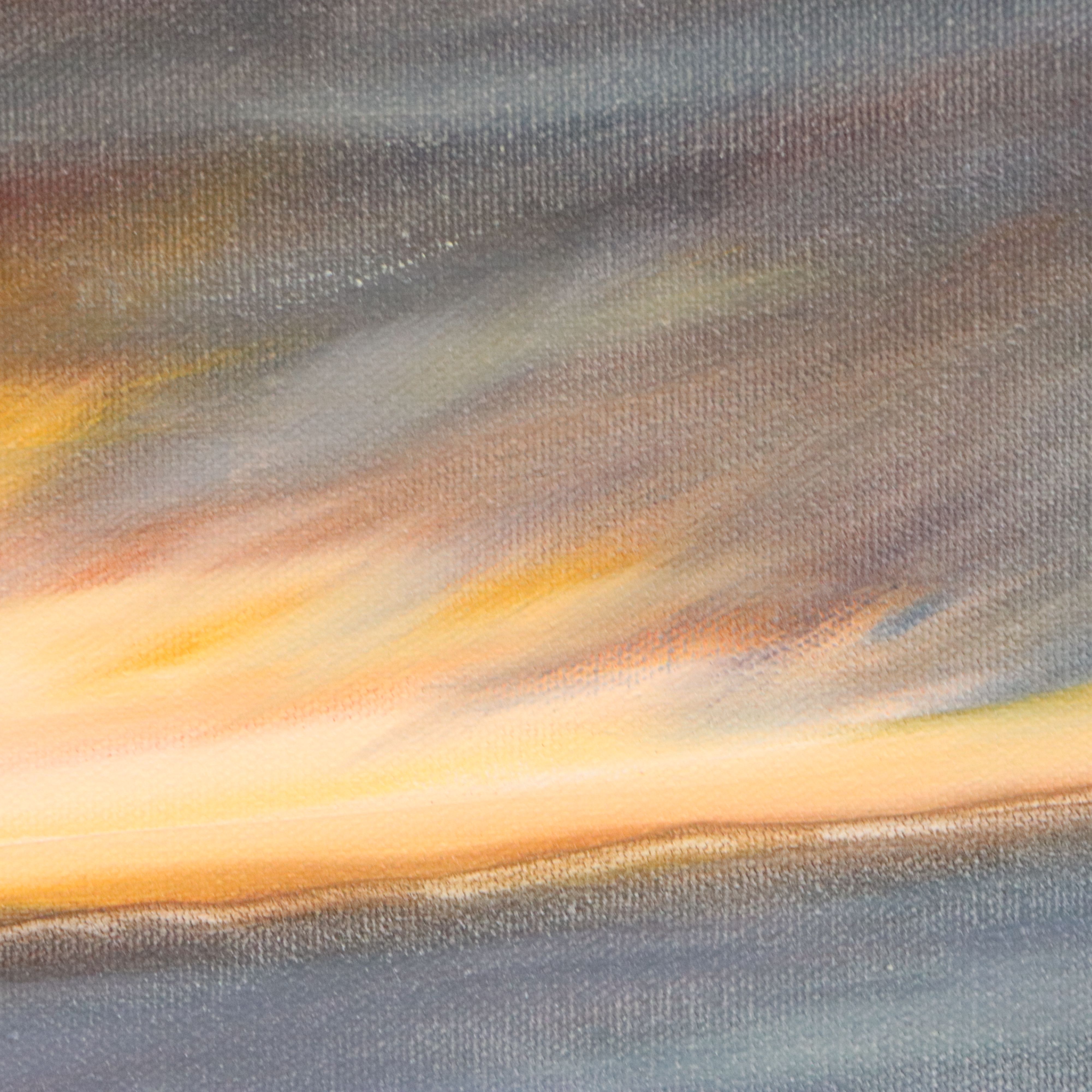 Jay Wilford Oil Painting "After Glow," 21st Century