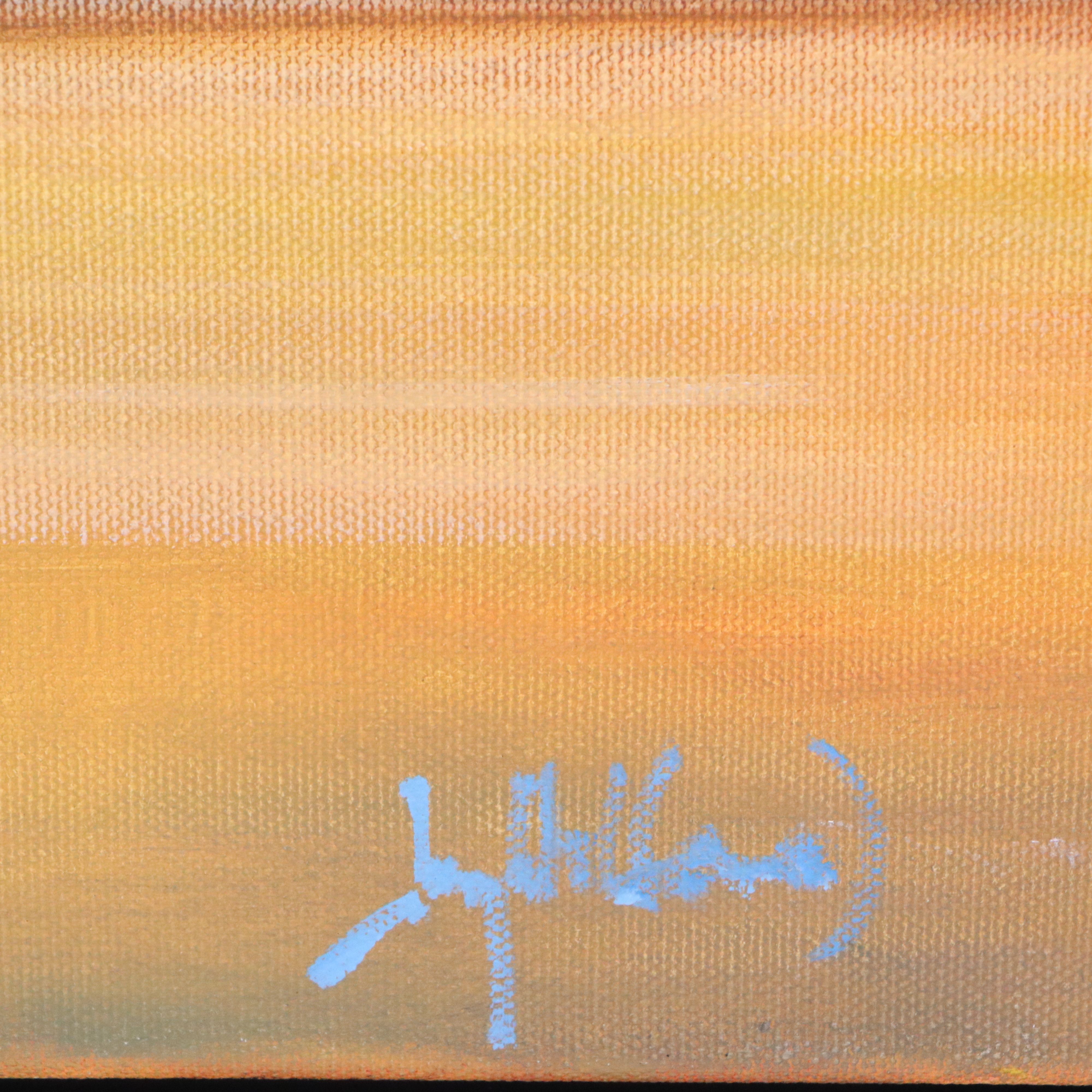 Jay Wilford Oil Painting "After Glow," 21st Century