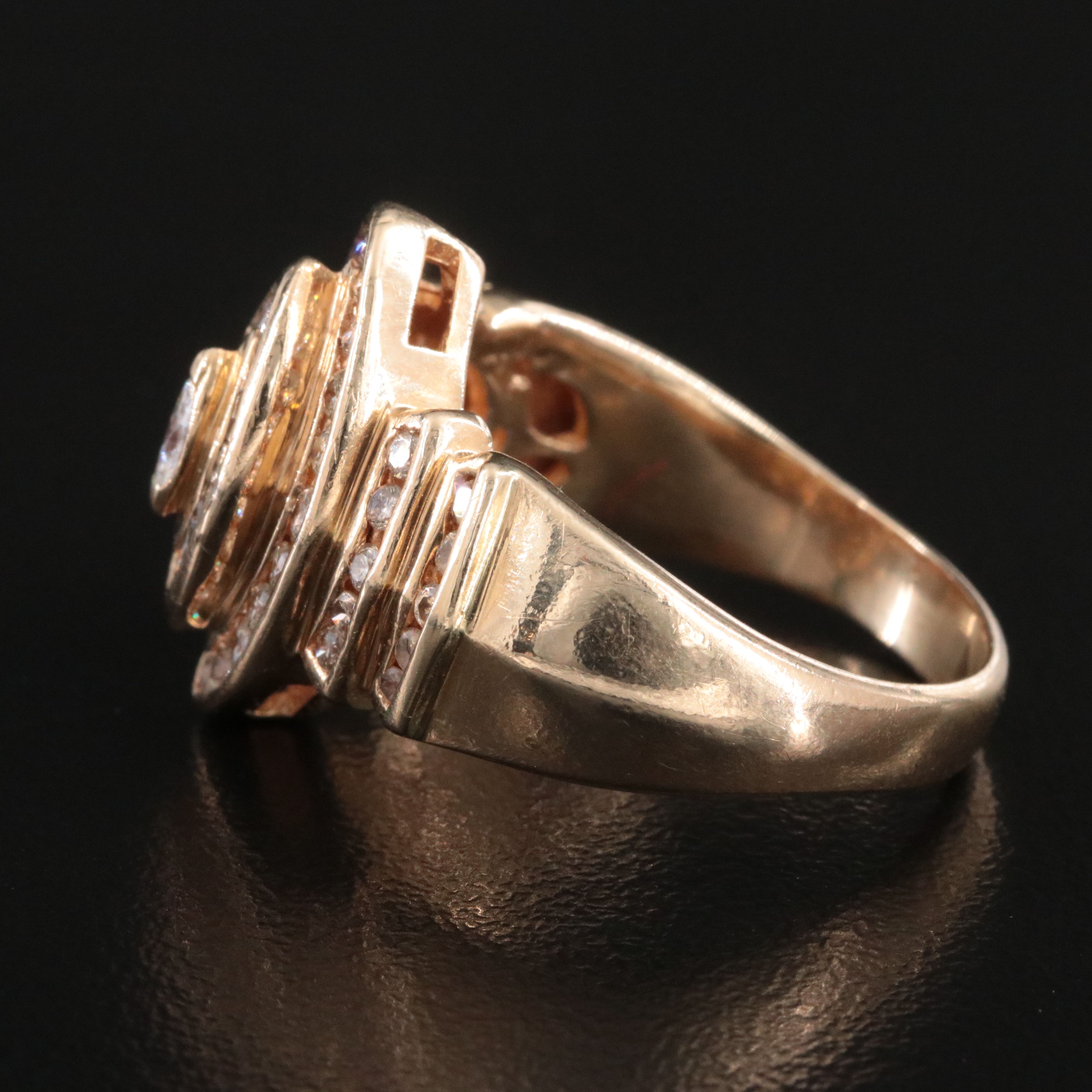 14K 1.00 CTW Diamond Ring