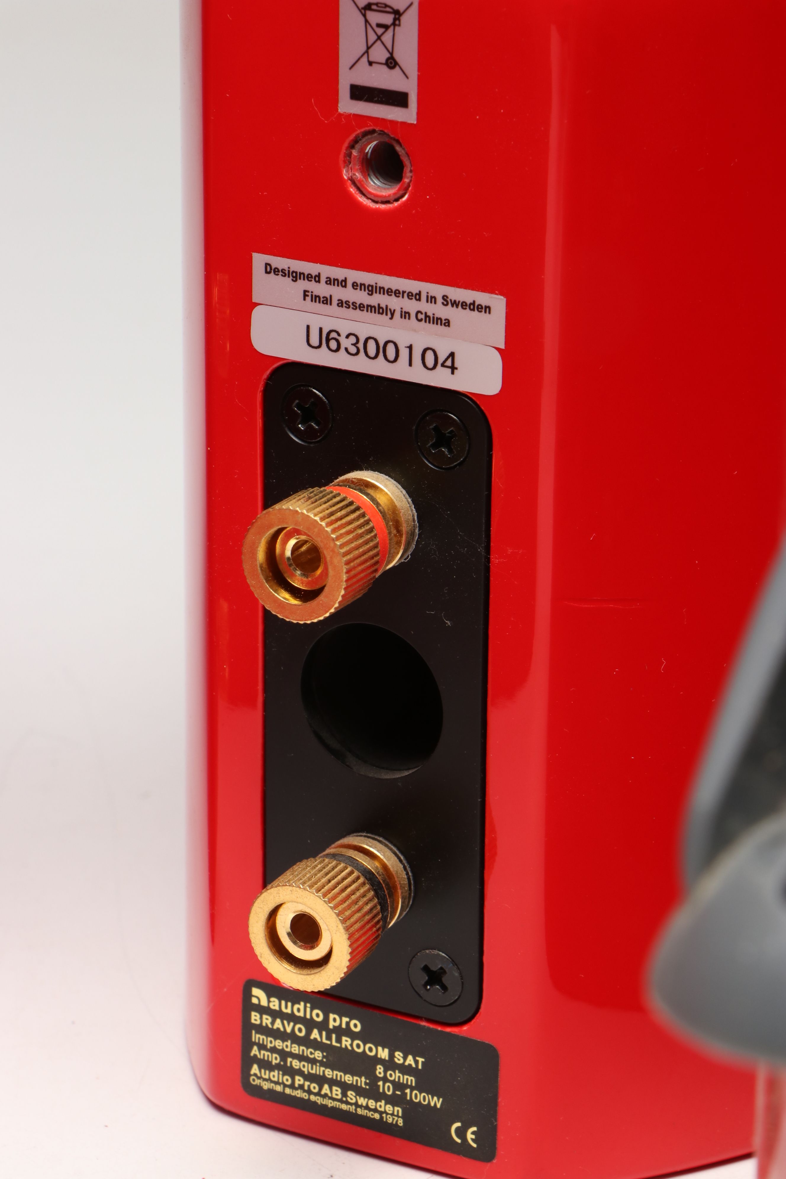 Swedish Modern Audio Pro "Bravo Allroom SAT" Surround Sound Speakers