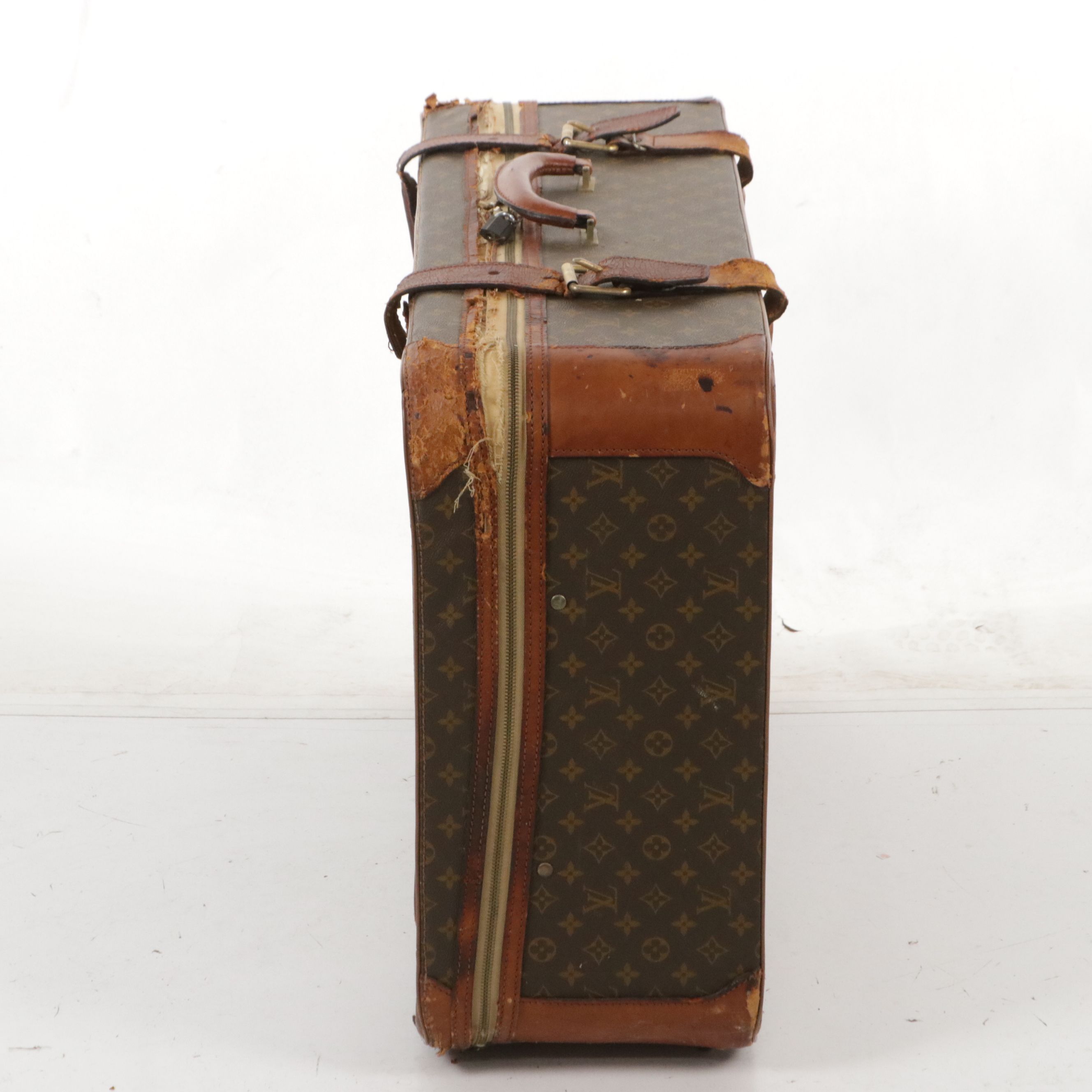 Louis Vuitton Vintage Stratos 80 Top Handle Suitcase in Monogram Canvas