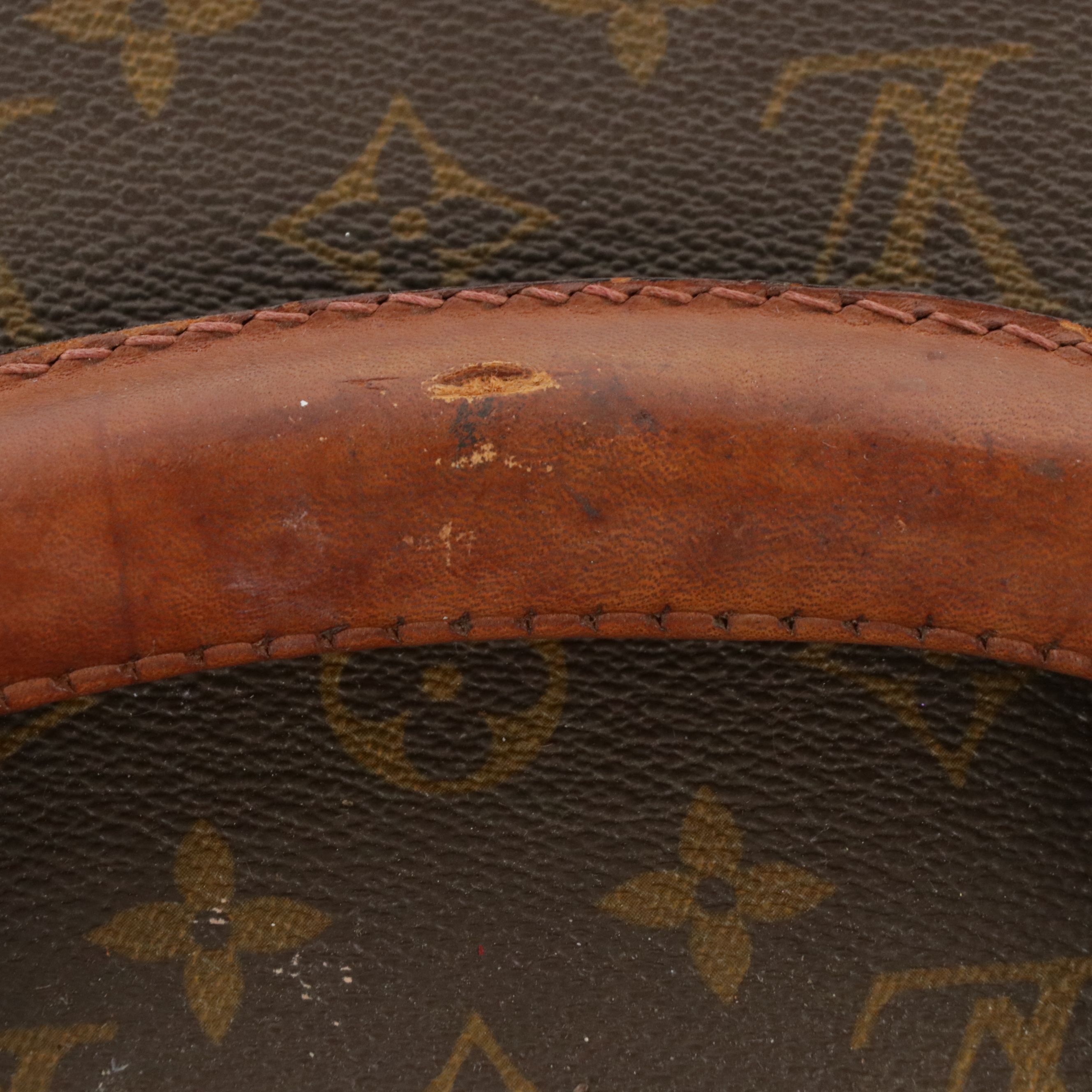 Louis Vuitton Vintage Stratos 80 Top Handle Suitcase in Monogram Canvas