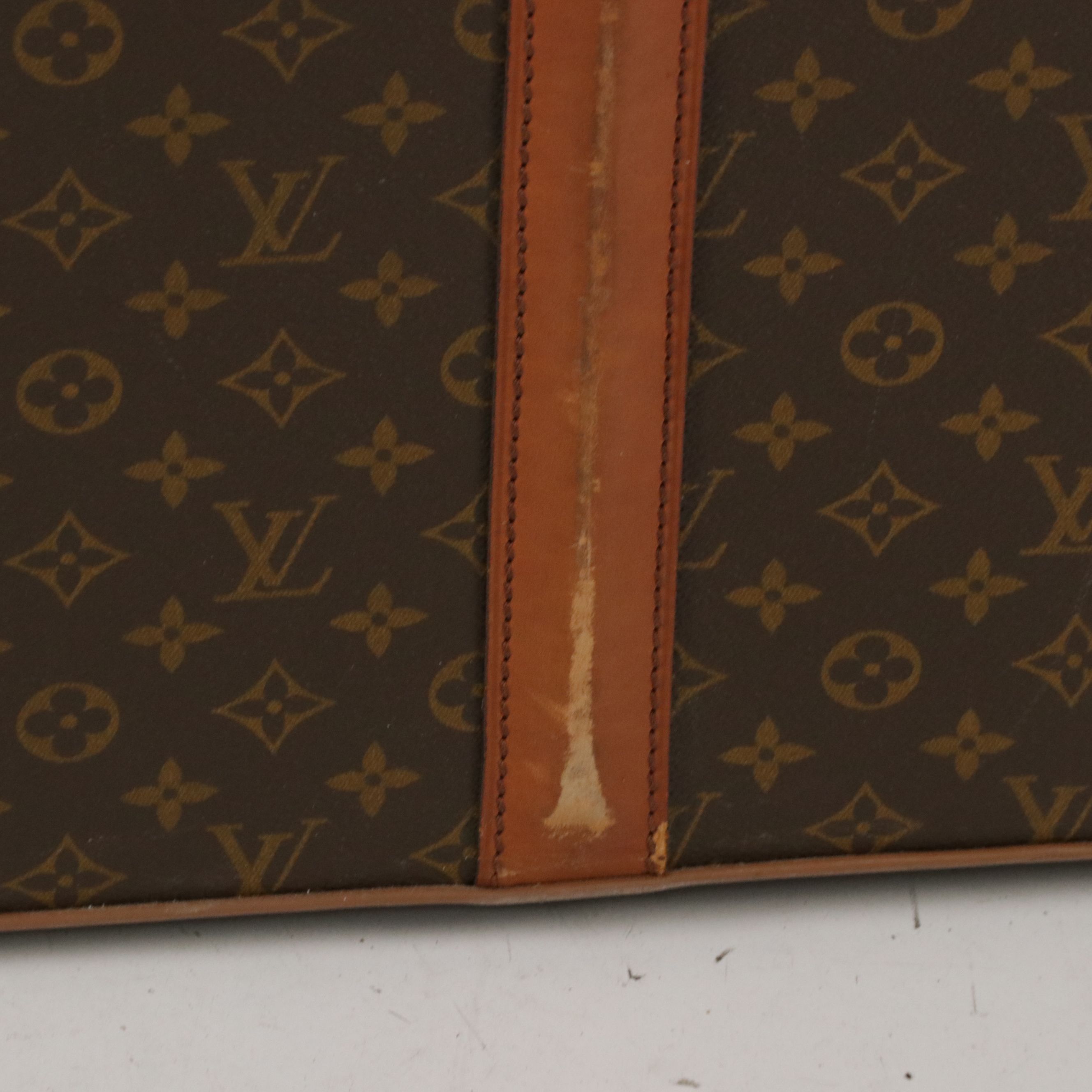 Louis Vuitton Vintage Stratos 80 Top Handle Suitcase in Monogram Canvas