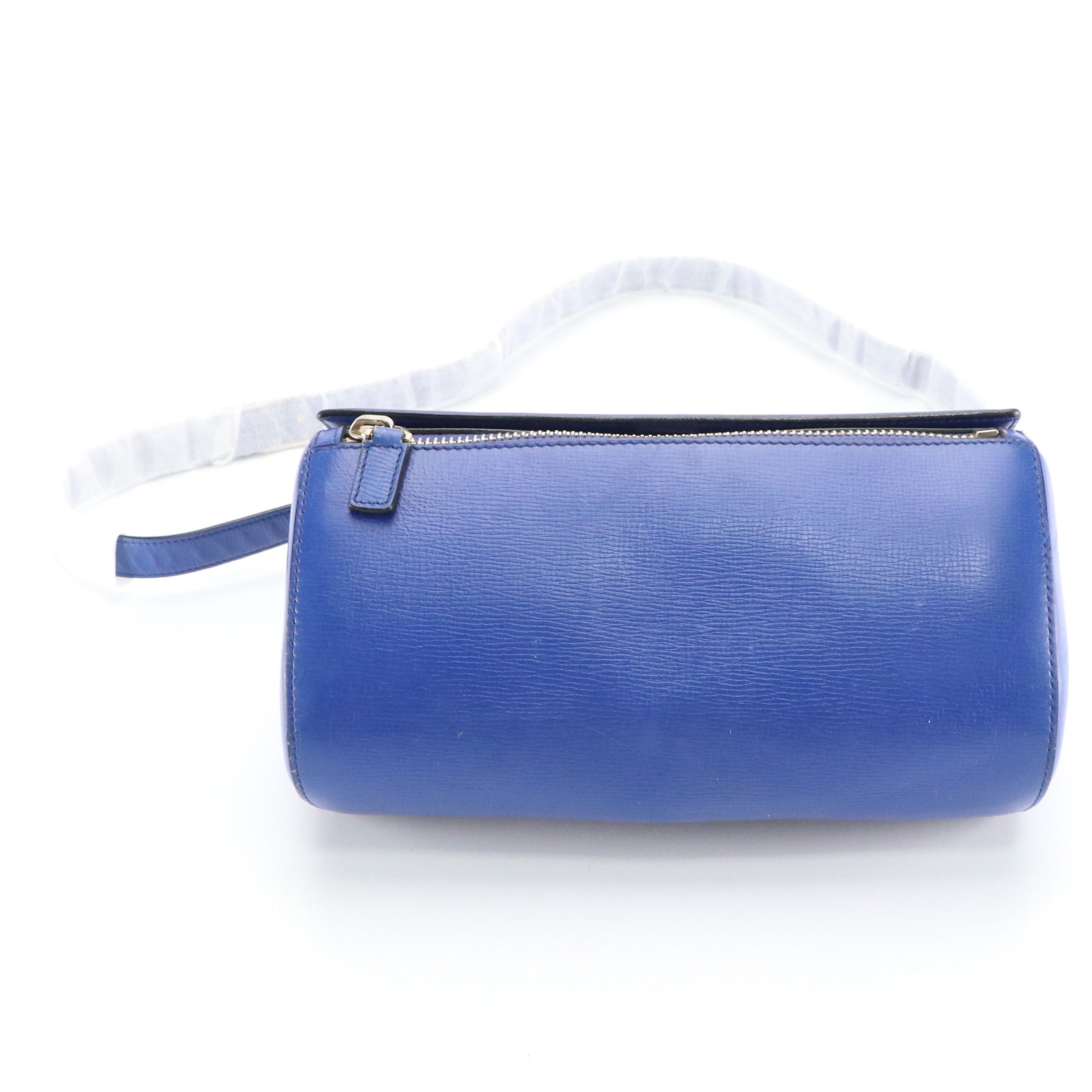 Givenchy Large Pandora Box Crossbody Bag in Royal Blue Leather