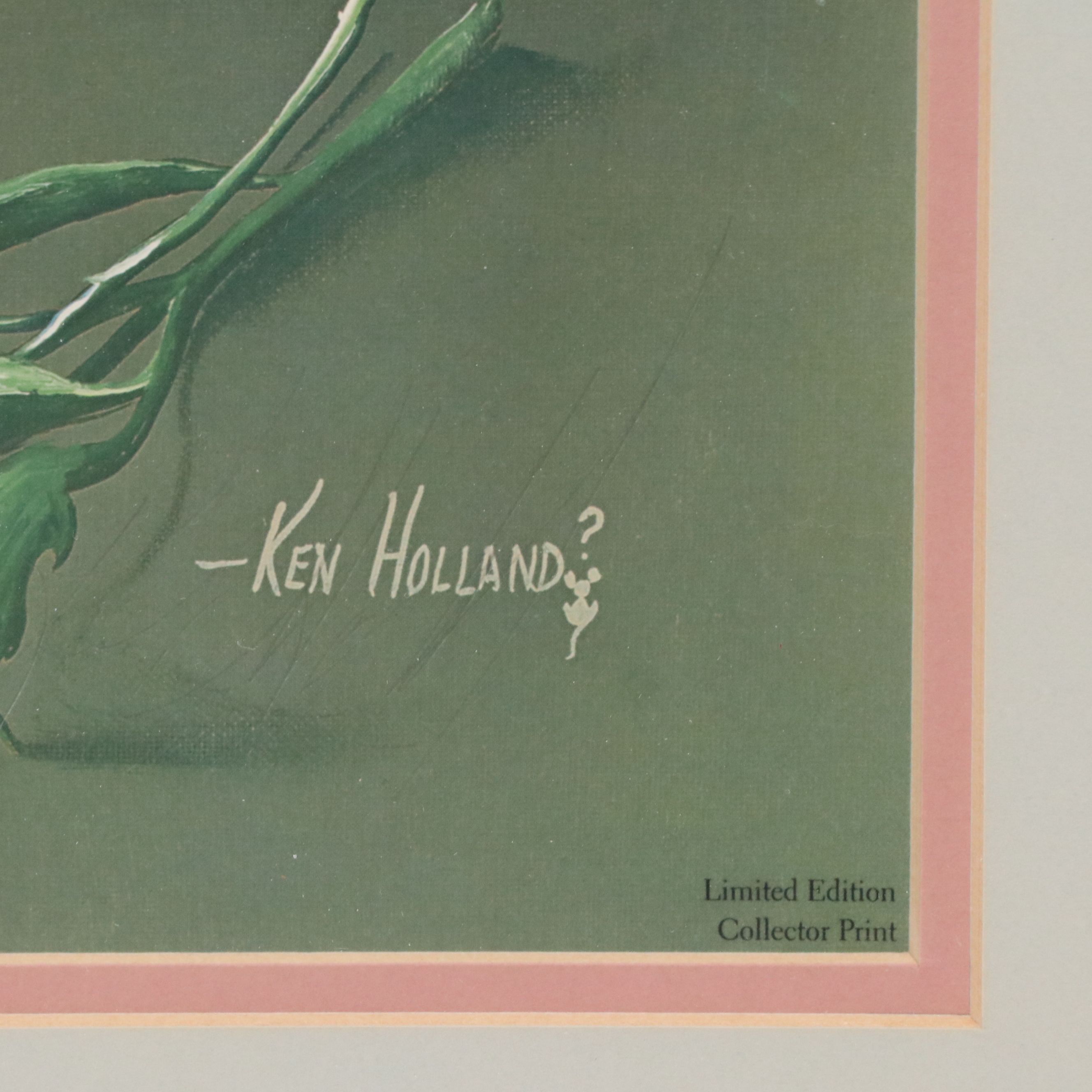 Ken Holland Offset Lithograph "Moma (St. John 19:27)," 1986