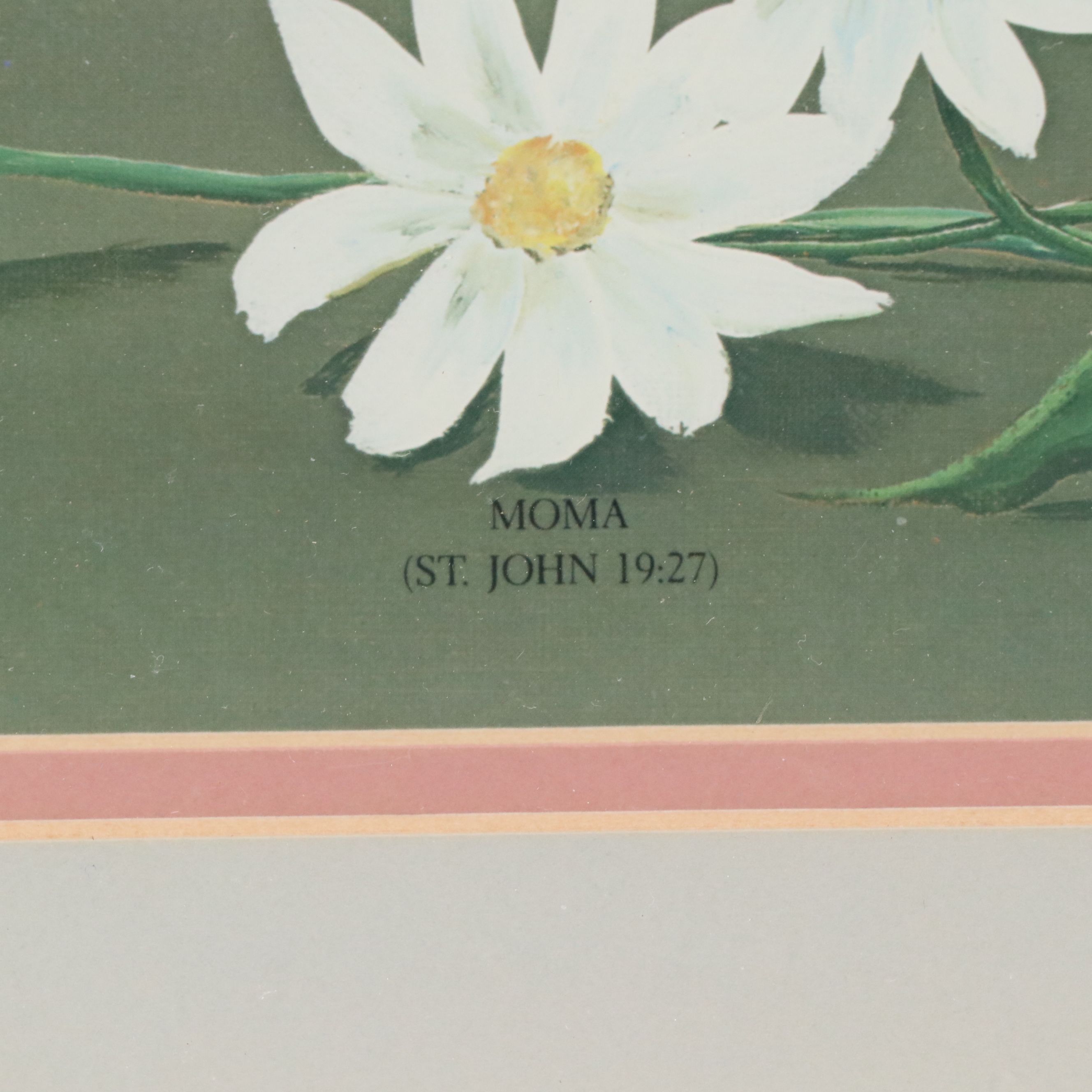 Ken Holland Offset Lithograph "Moma (St. John 19:27)," 1986