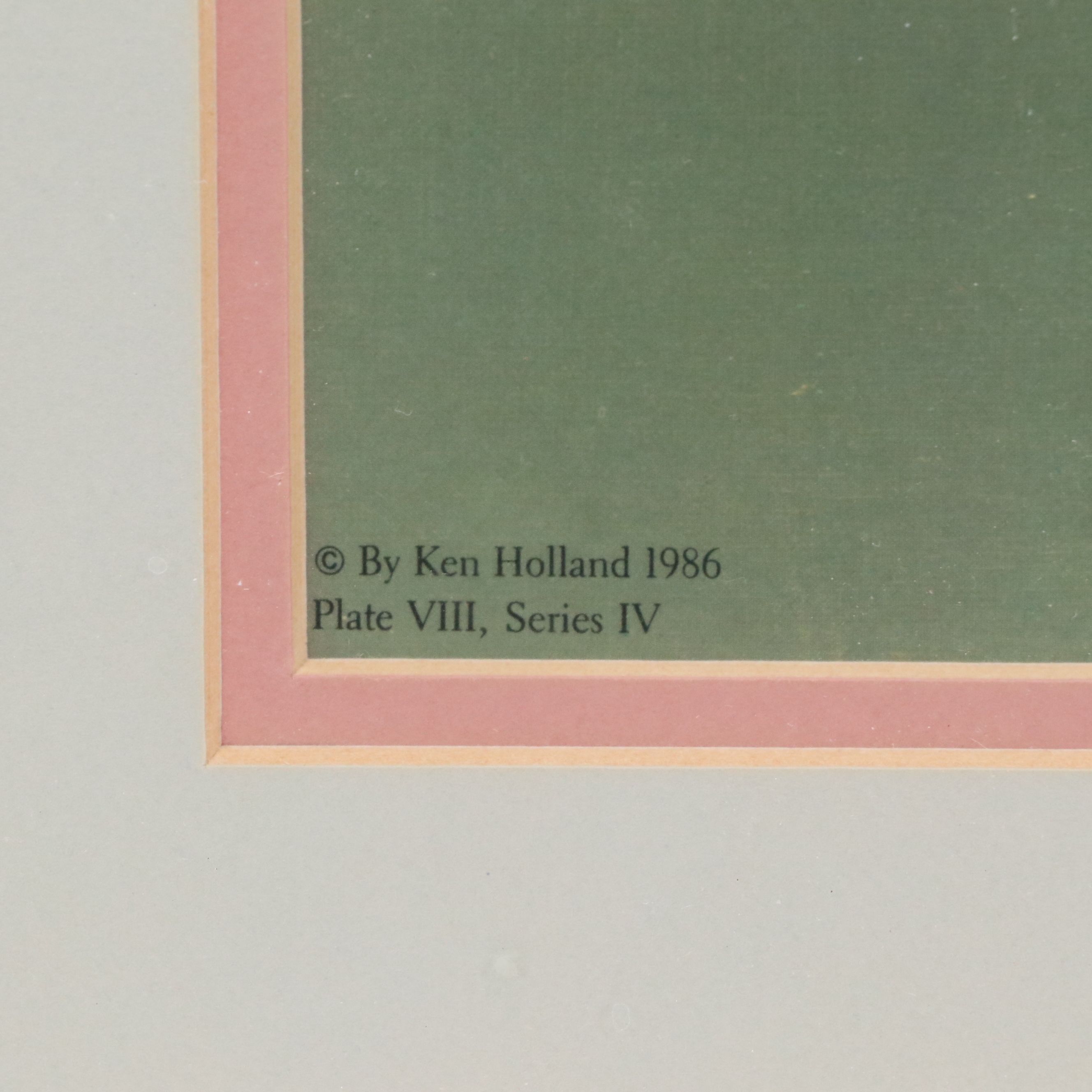 Ken Holland Offset Lithograph "Moma (St. John 19:27)," 1986