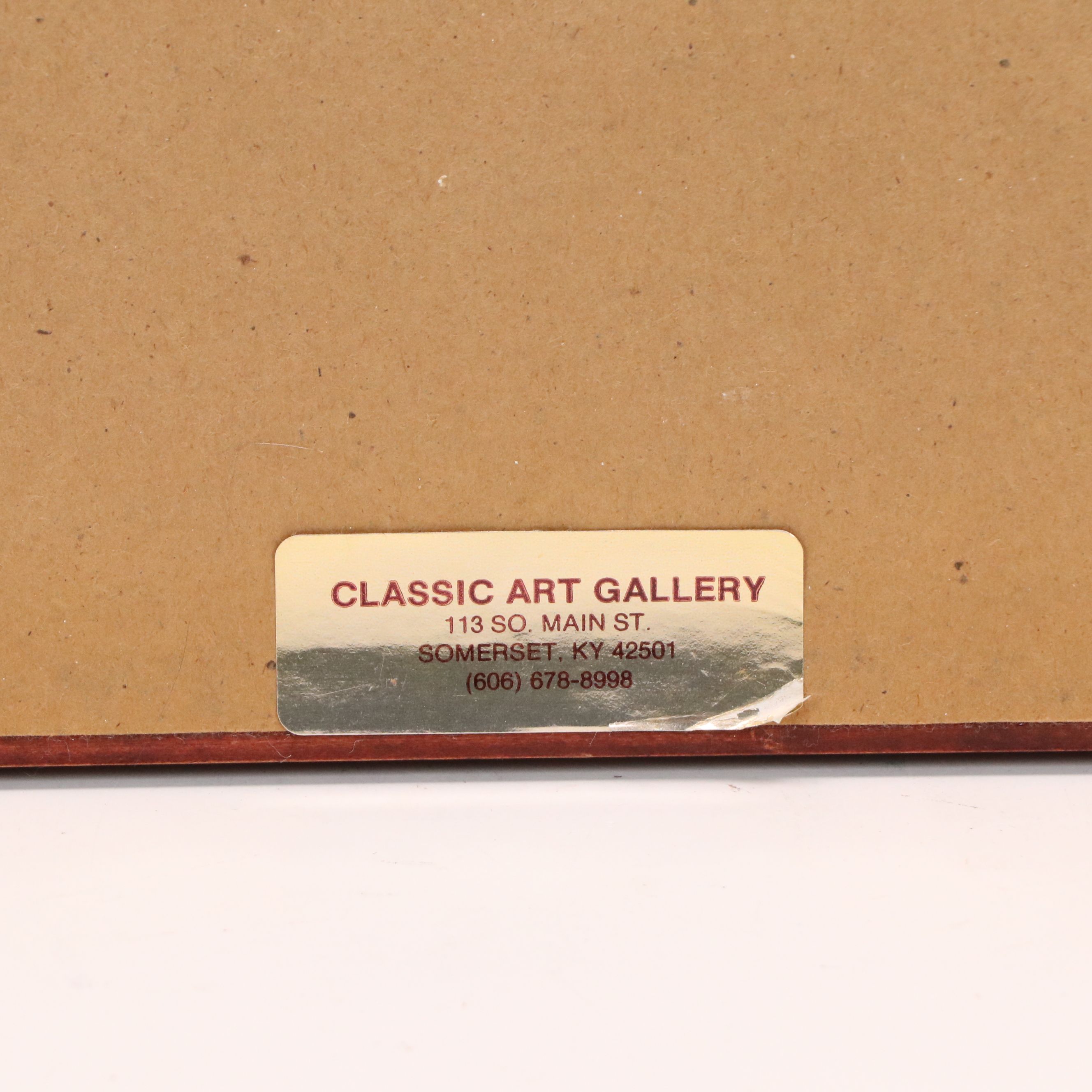 Ken Holland Offset Lithograph "Moma (St. John 19:27)," 1986