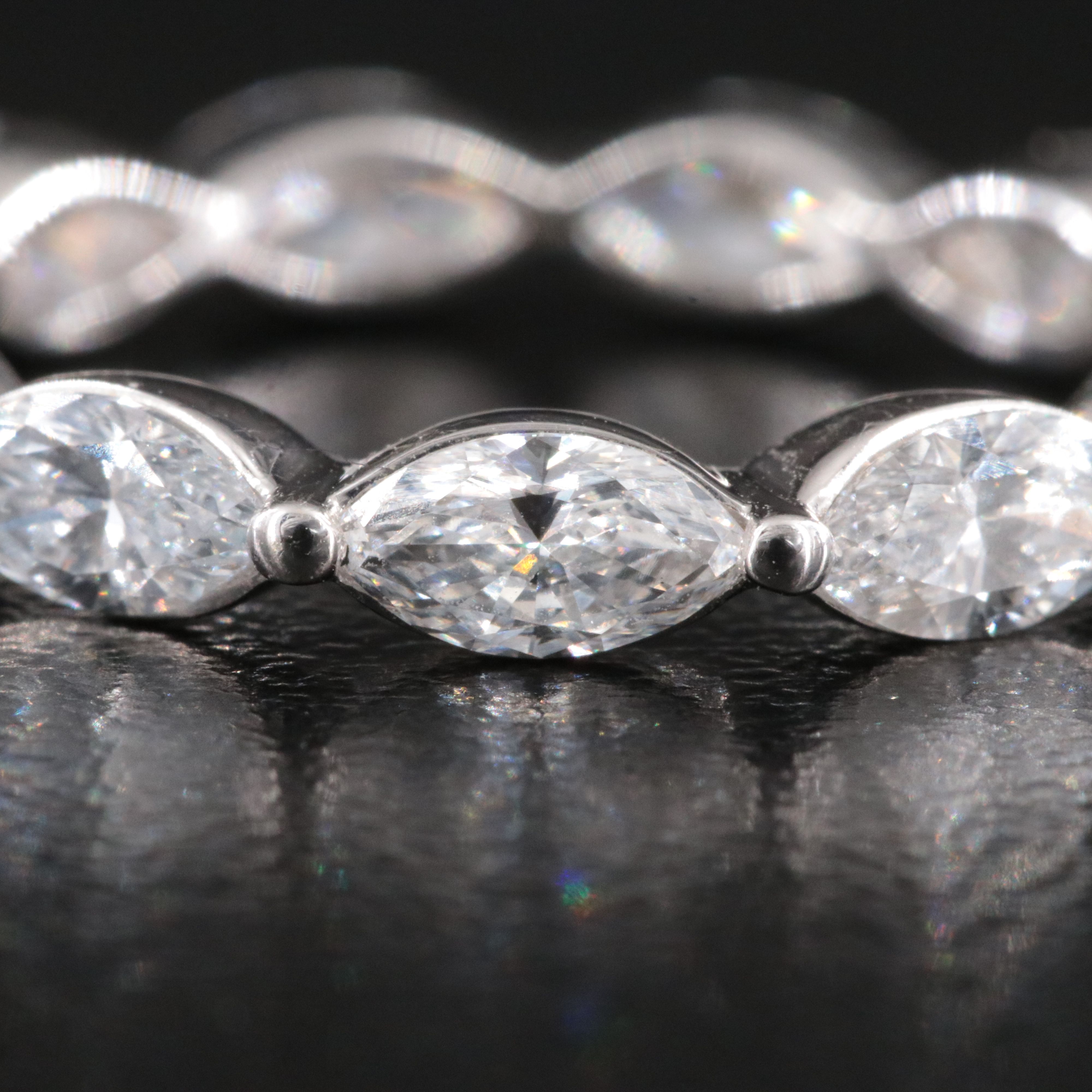 14K 2.00 CTW Lab Grown Diamond Eternity Band