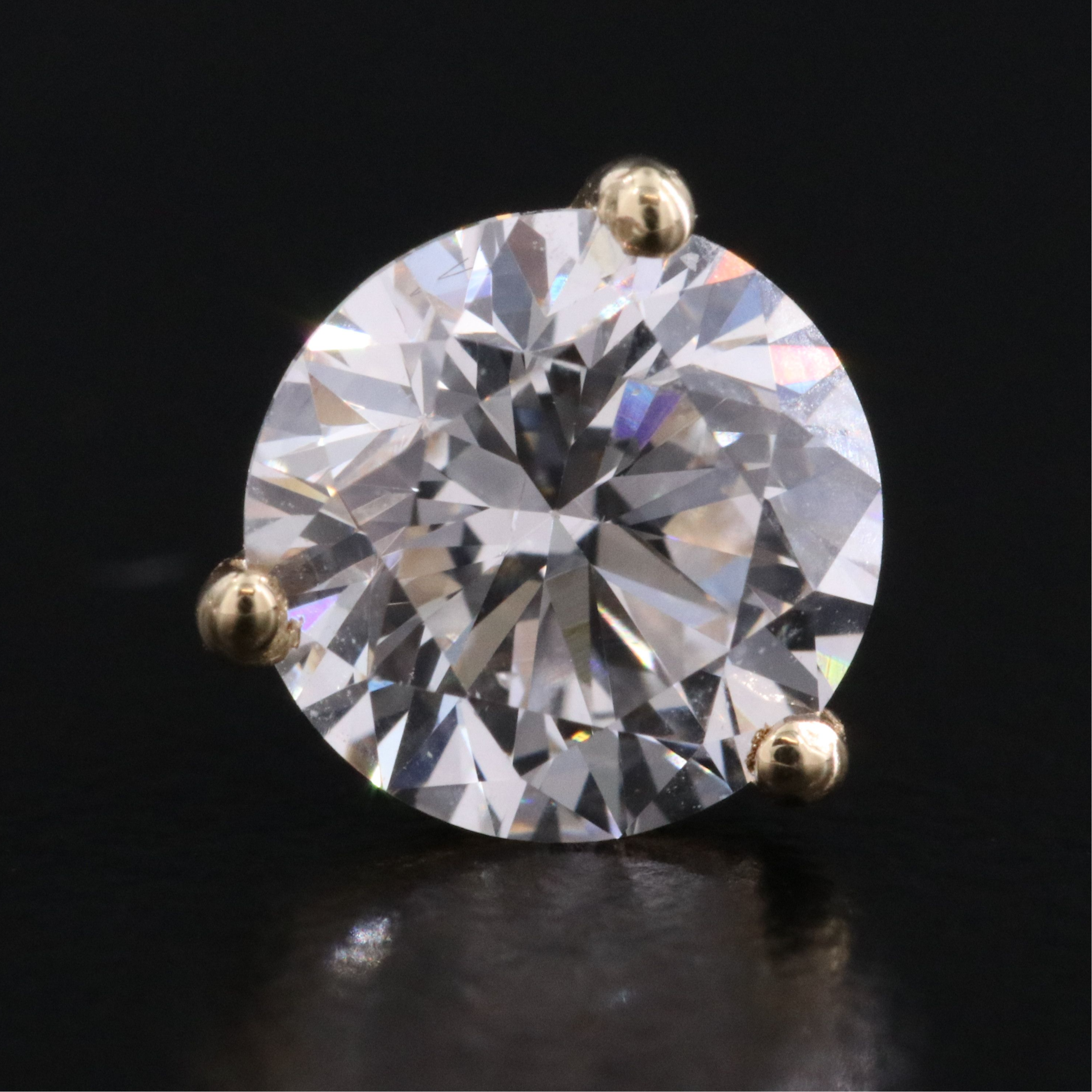 18K 2.0 CTW Lab Grown Diamond Stud Earrings