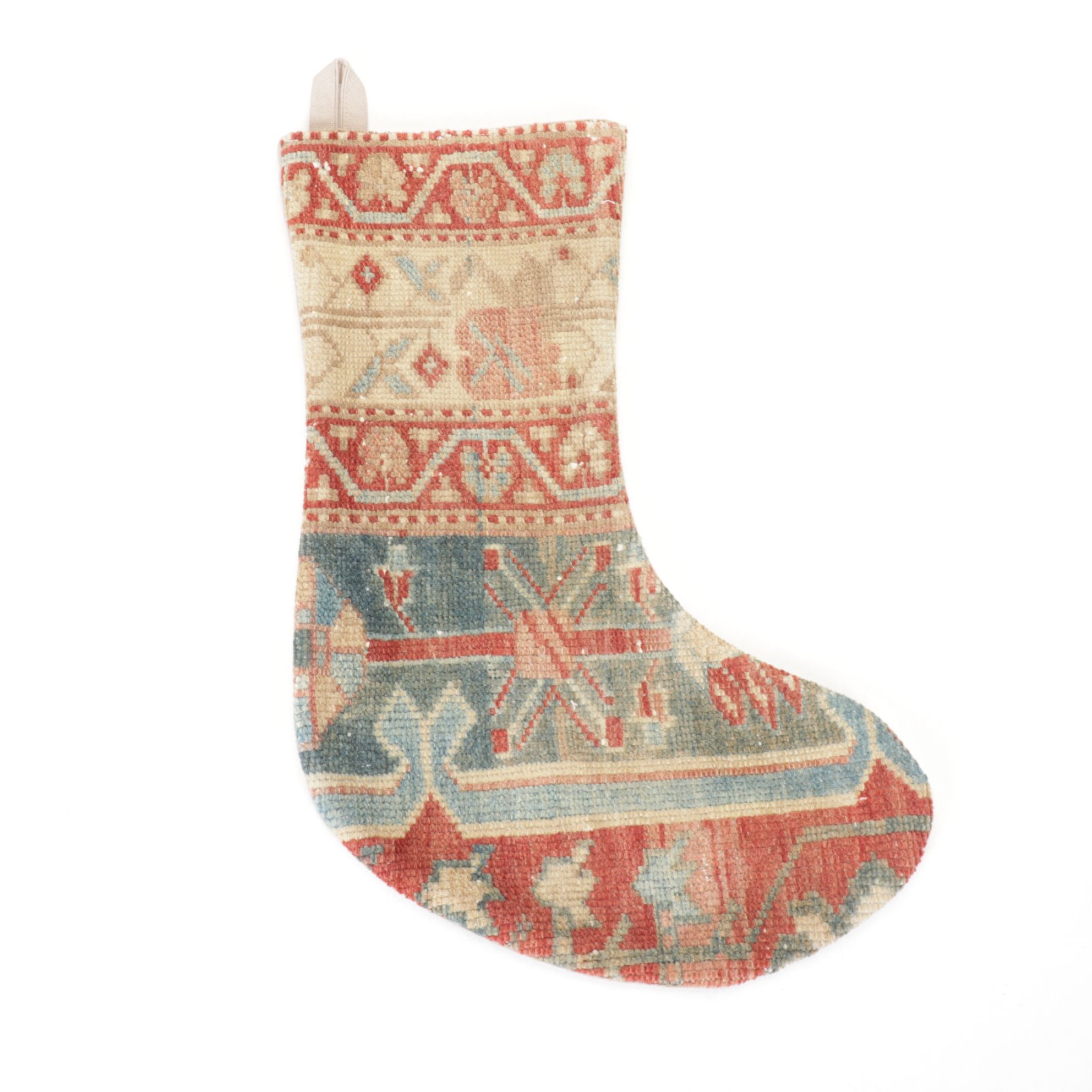 Handcrafted Turkish Rug Christmas Stockings
