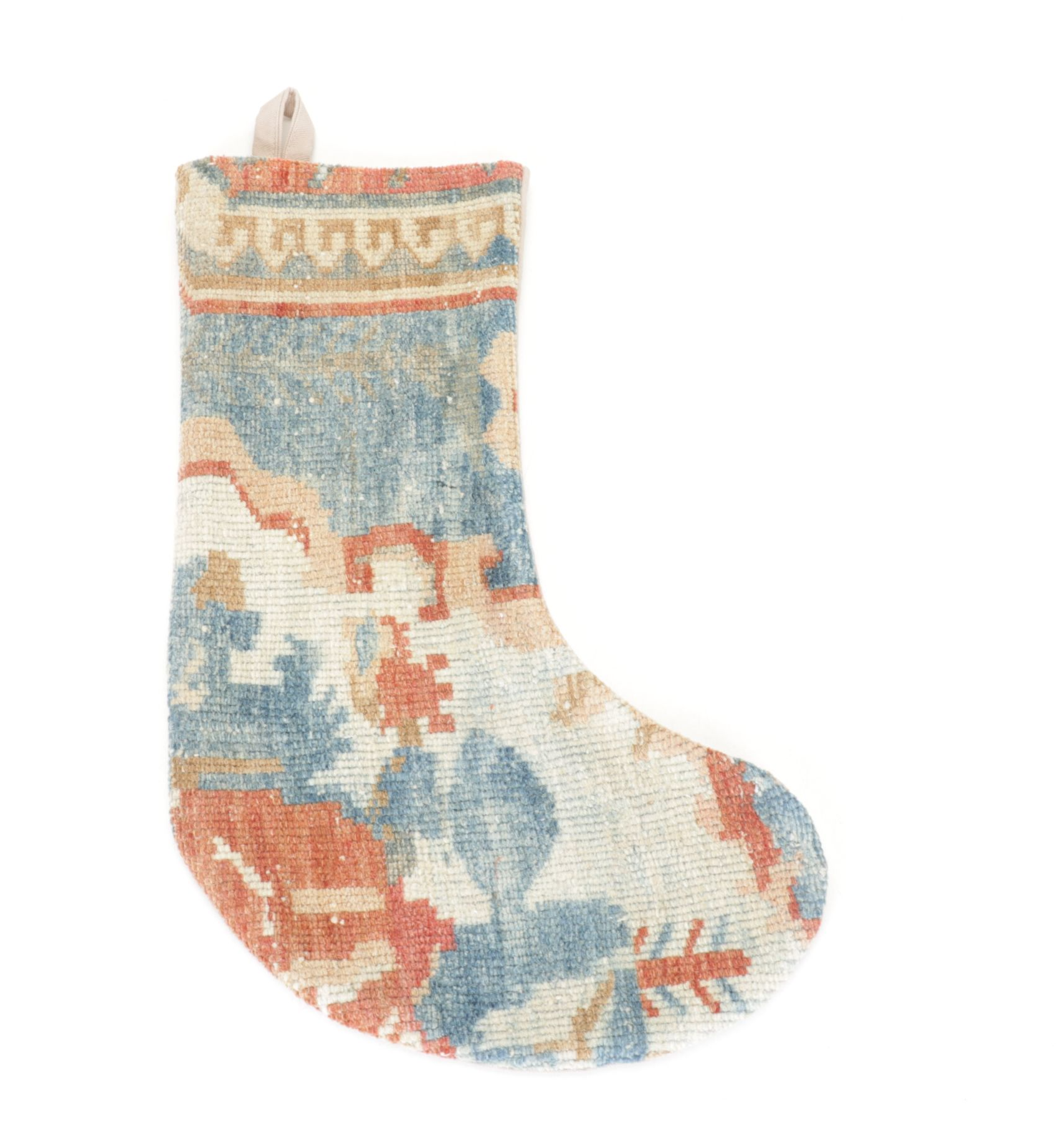 Handcrafted Turkish Rug Christmas Stockings