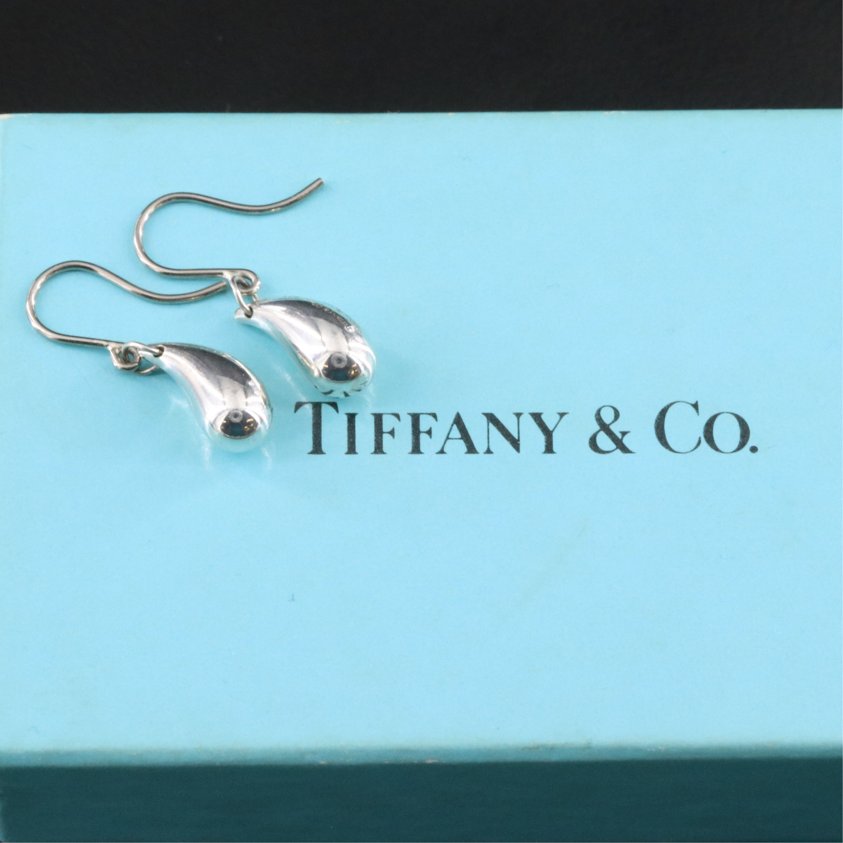 Elsa Peretti for Tiffany & Co. Sterling Teardrop Earrings