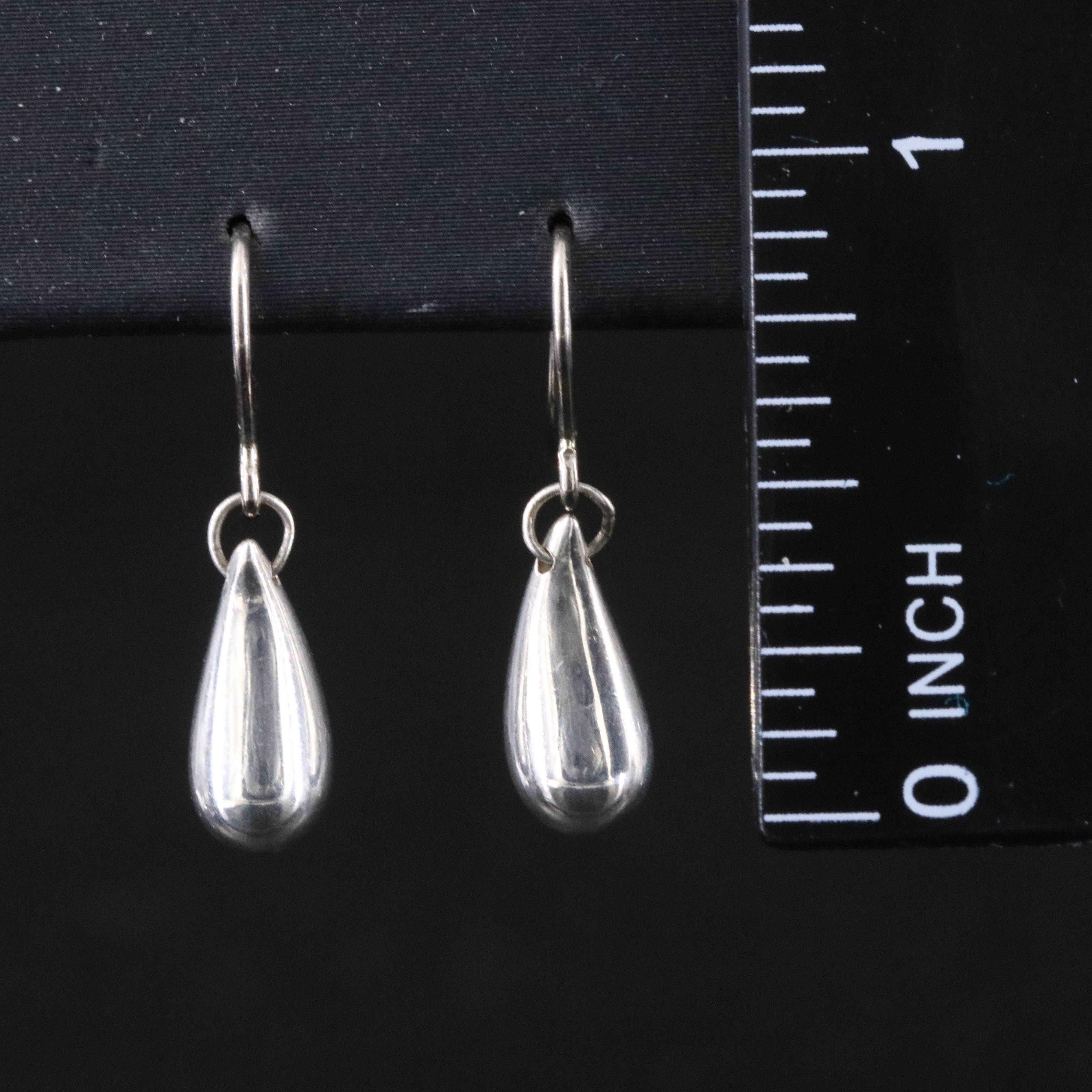 Elsa Peretti for Tiffany & Co. Sterling Teardrop Earrings