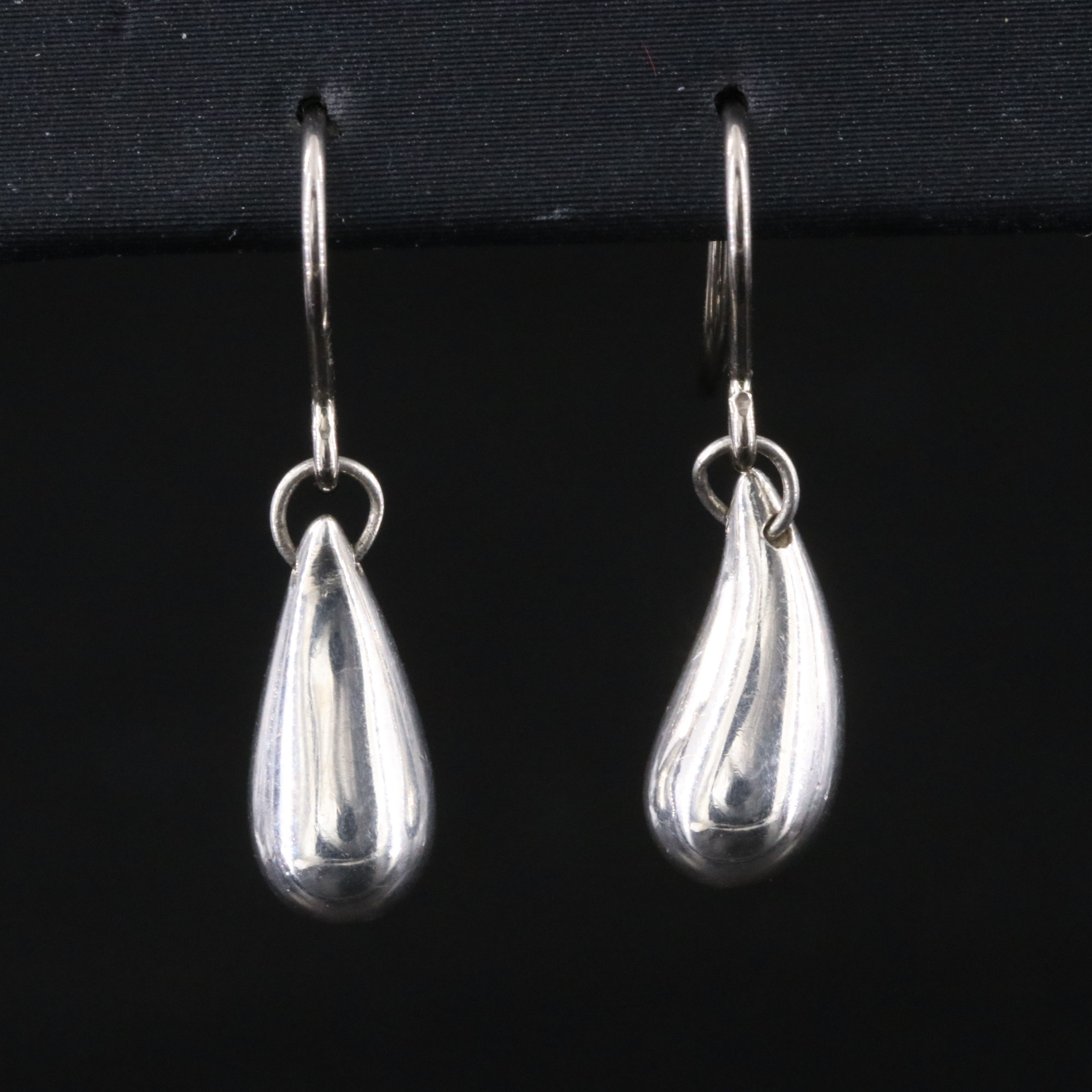 Elsa Peretti for Tiffany & Co. Sterling Teardrop Earrings