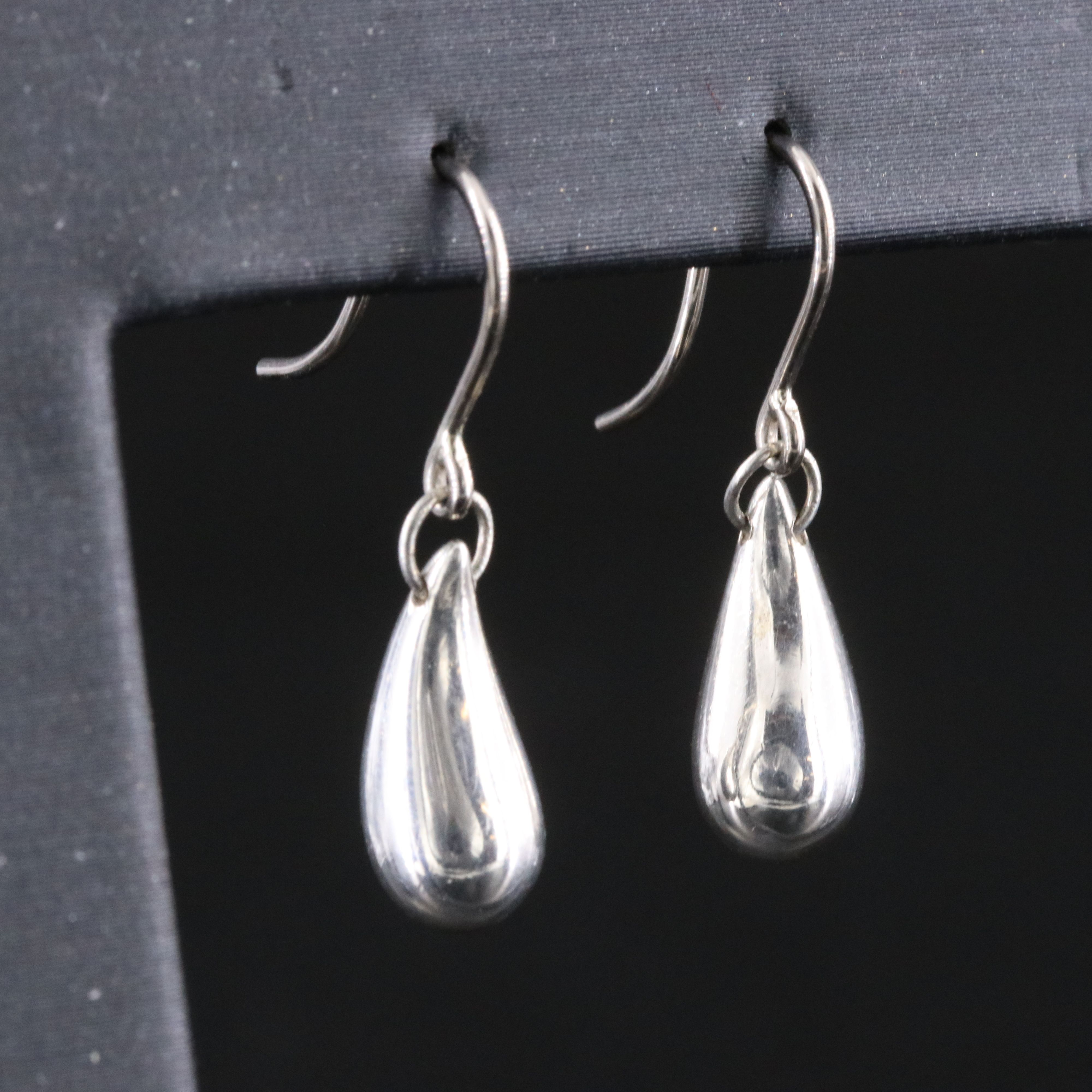 Elsa Peretti for Tiffany & Co. Sterling Teardrop Earrings