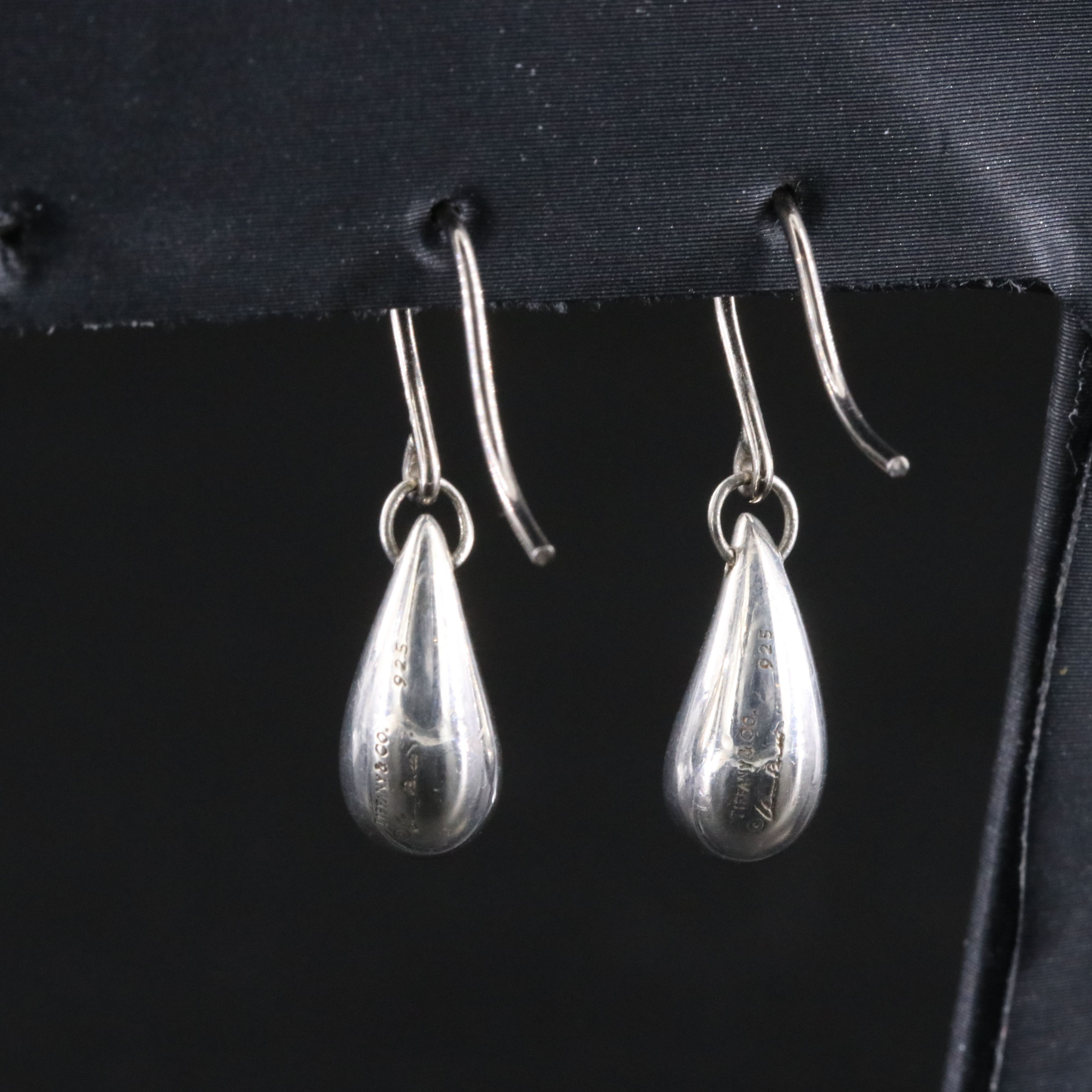 Elsa Peretti for Tiffany & Co. Sterling Teardrop Earrings