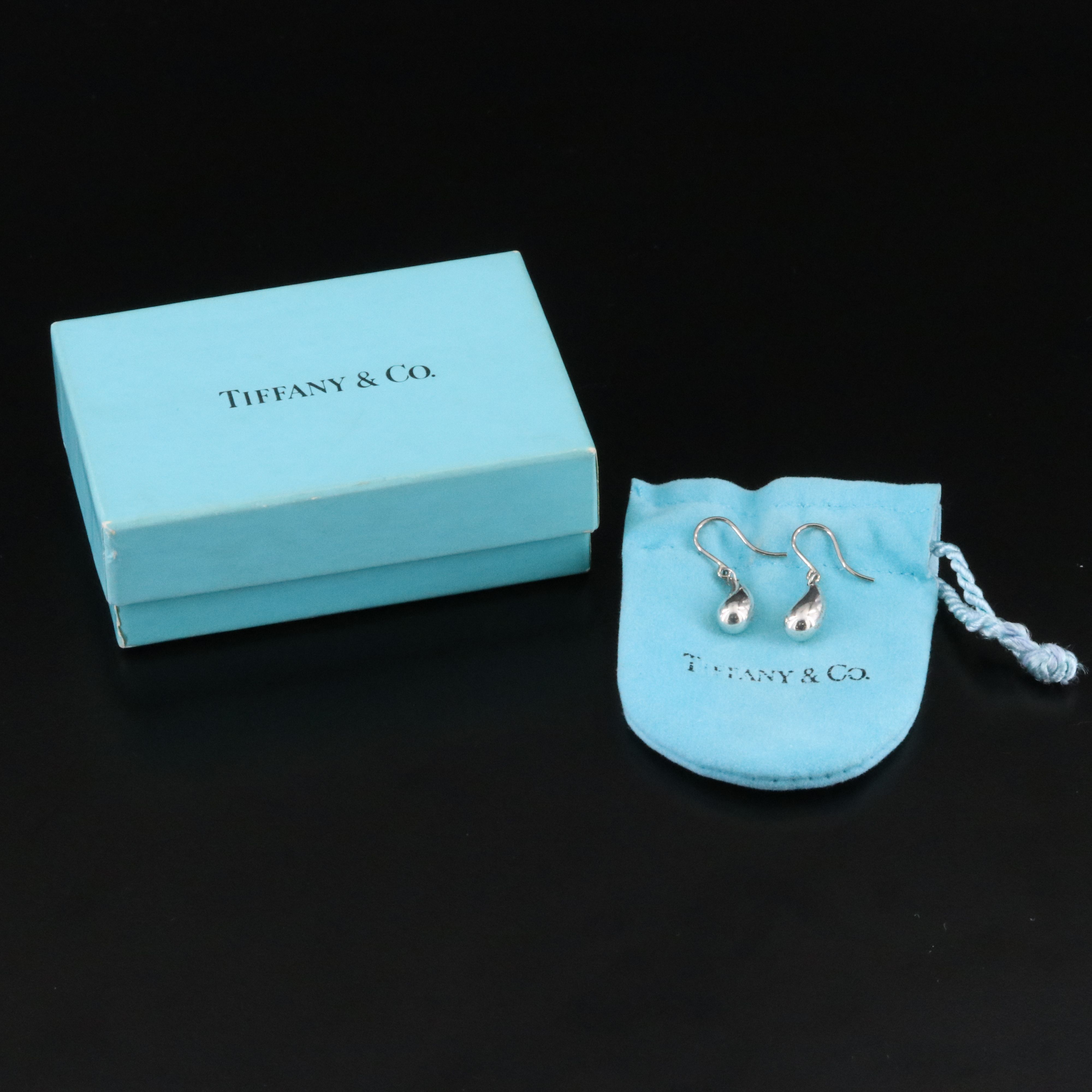Elsa Peretti for Tiffany & Co. Sterling Teardrop Earrings