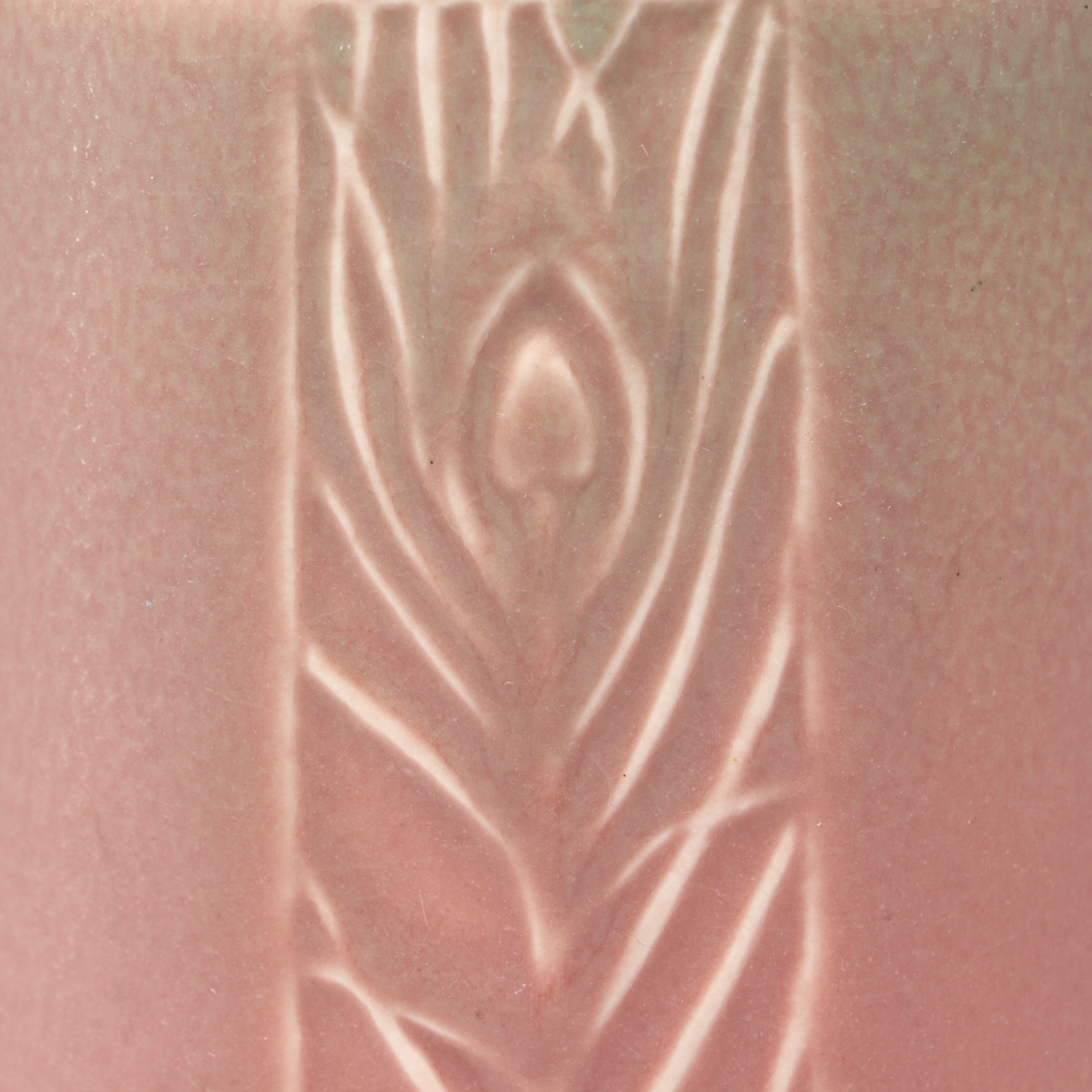 Rookwood Pottery Art Deco Peacock Feather Gradient Vase, 1926