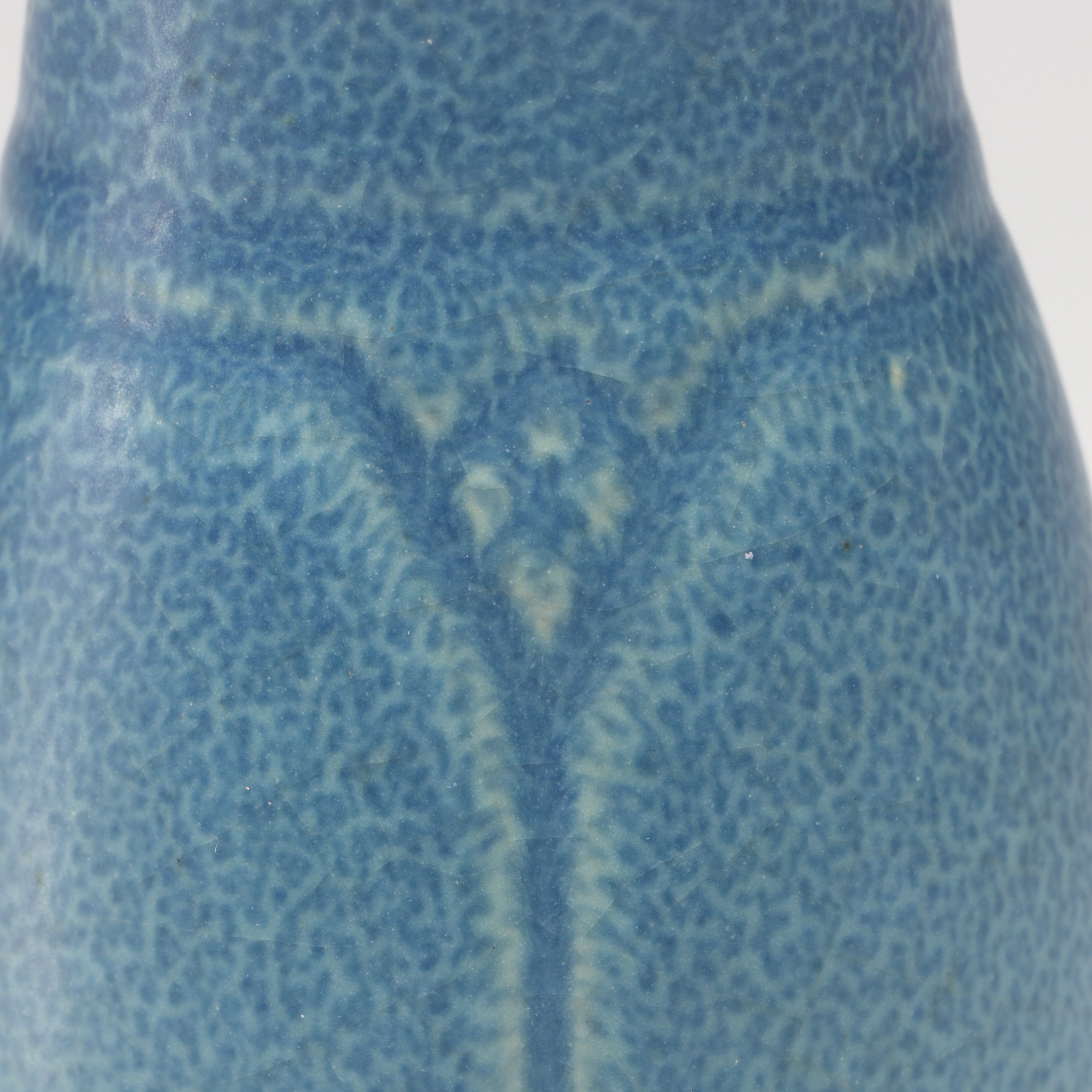 Rookwood Pottery Blue Art Nouveau Production Vase, 1915