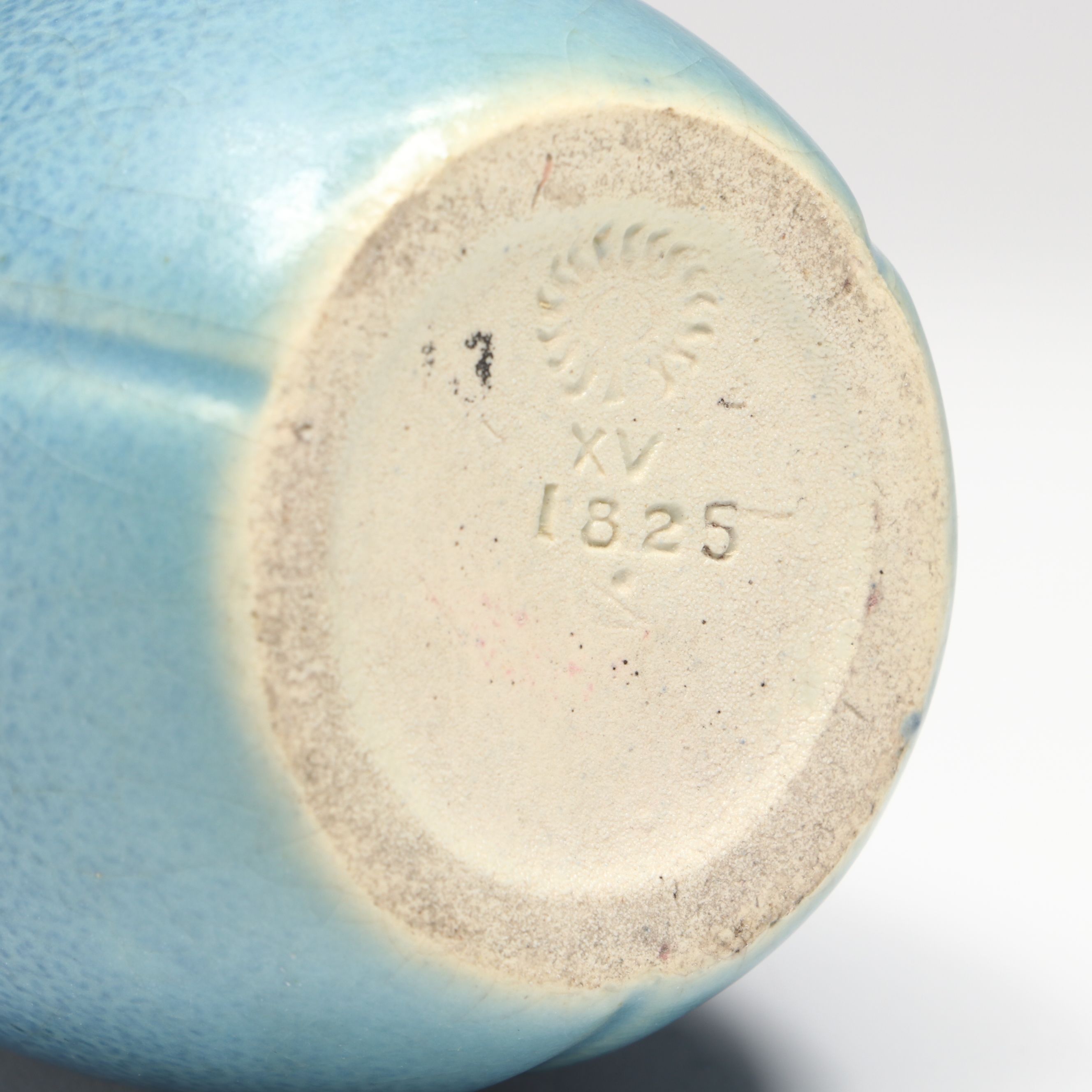 Rookwood Pottery Blue Art Nouveau Production Vase, 1915