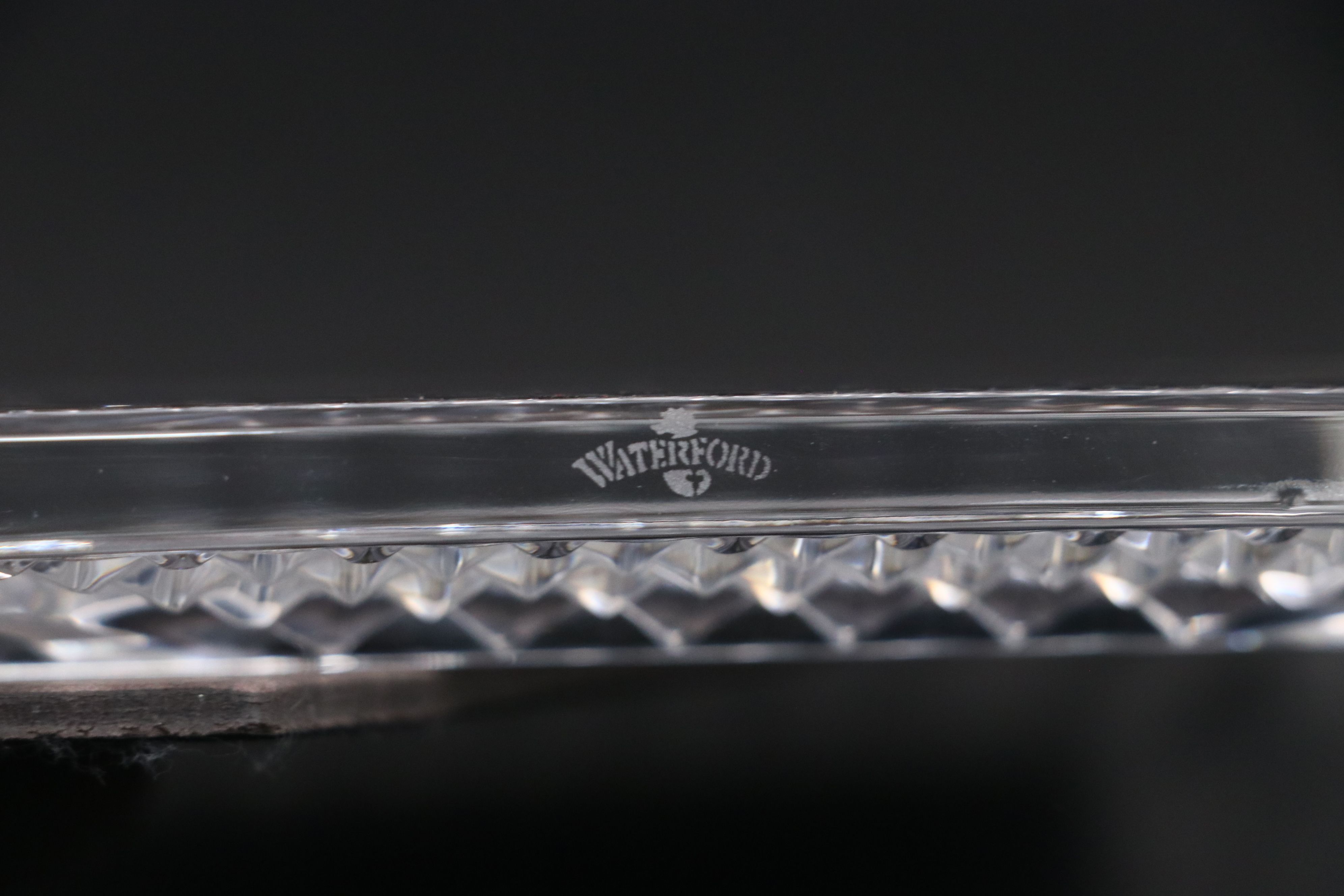 Waterford "Millennium Series: Happiness" Toasting Flutes and Other Crystal Décor