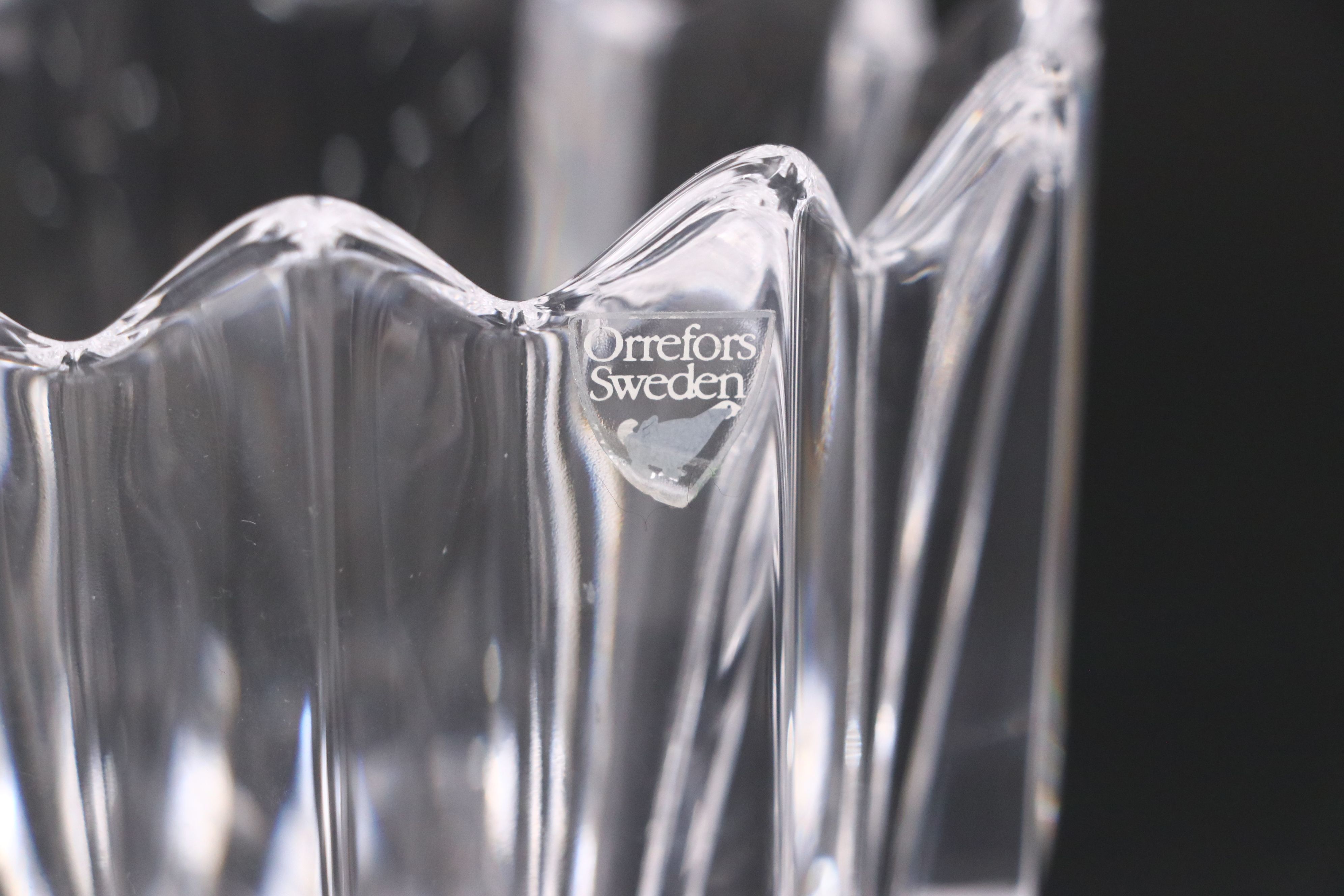 Waterford "Millennium Series: Happiness" Toasting Flutes and Other Crystal Décor