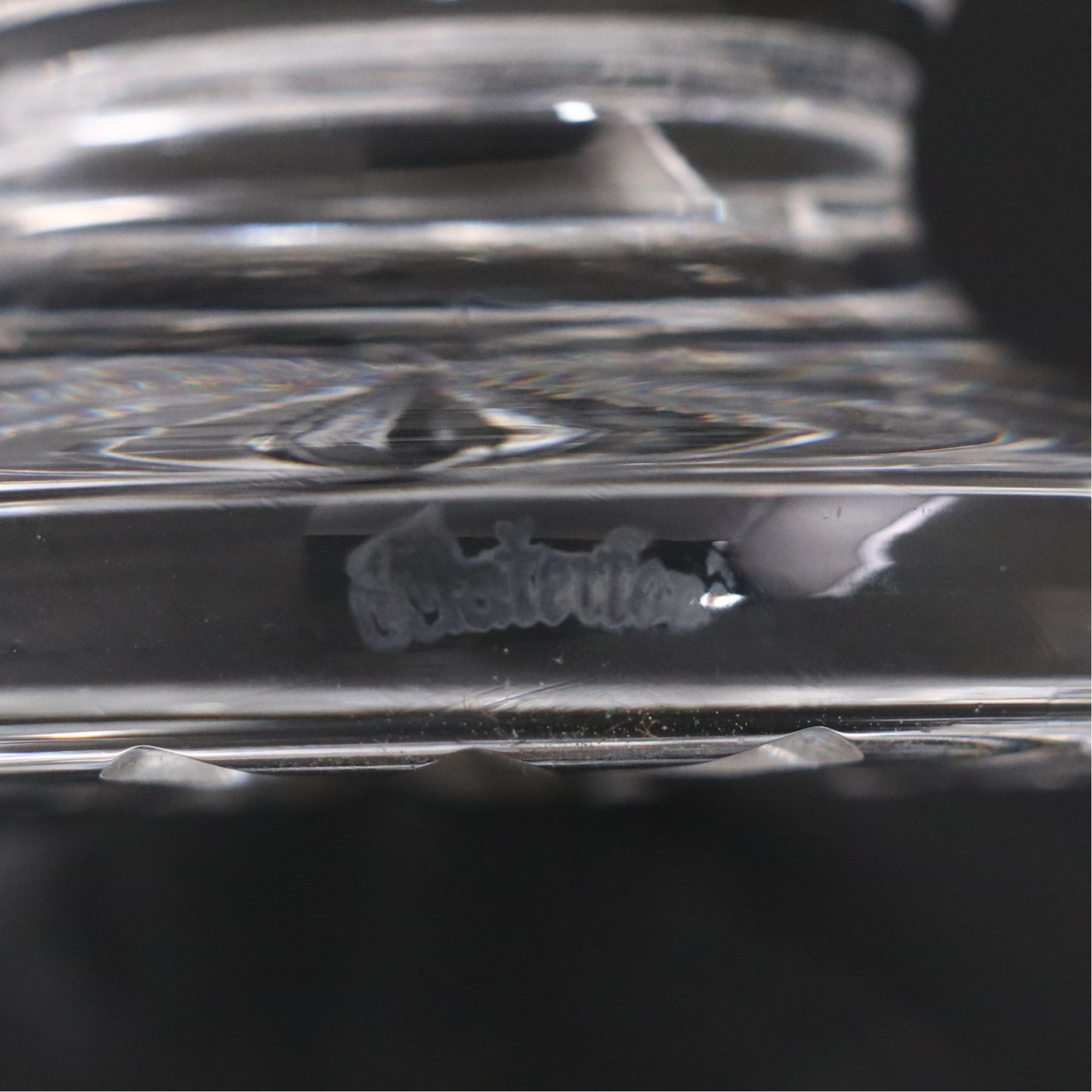 Waterford "Millennium Series: Happiness" Toasting Flutes and Other Crystal Décor