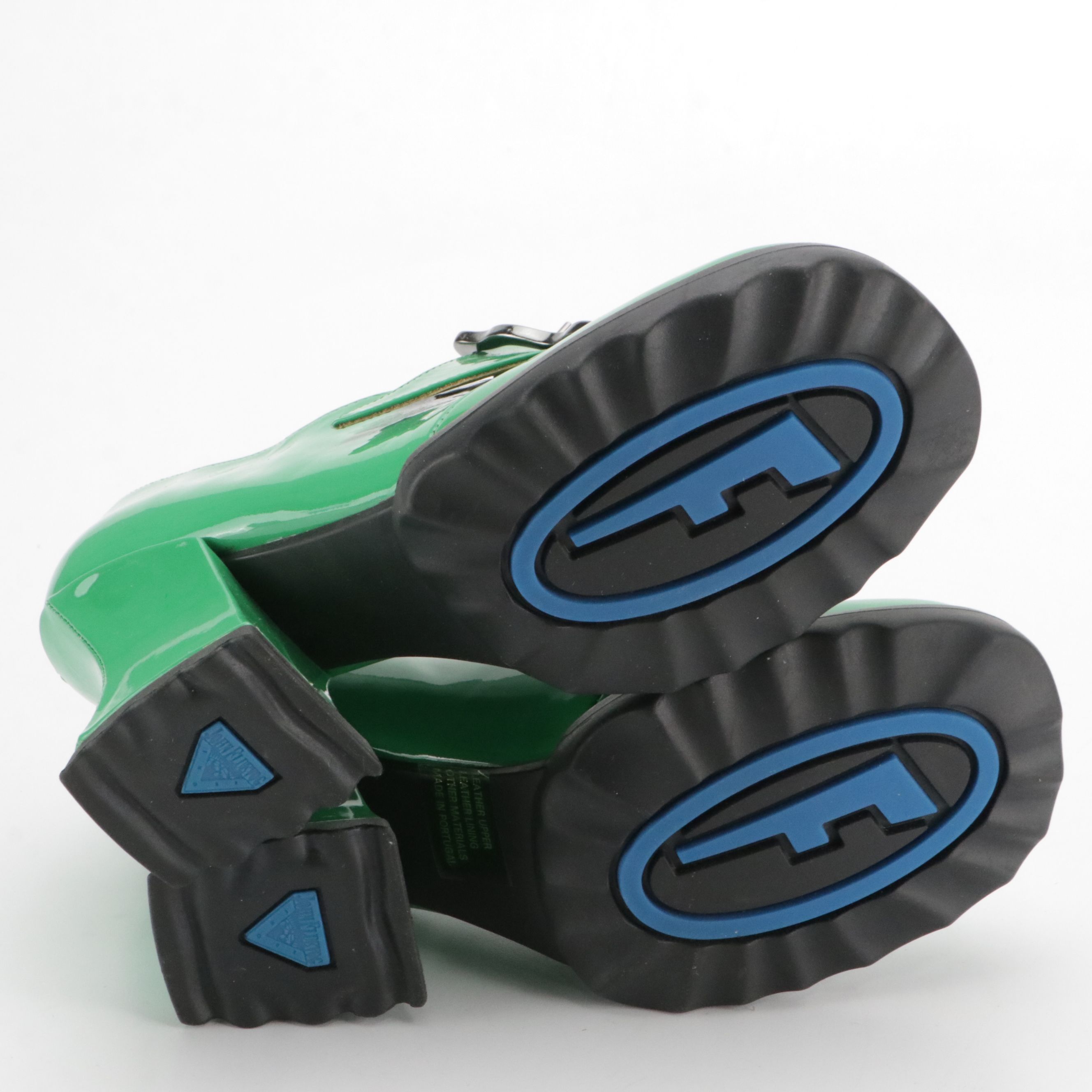 John Fluevog "Sosta" Platform Heels in Patent Leather