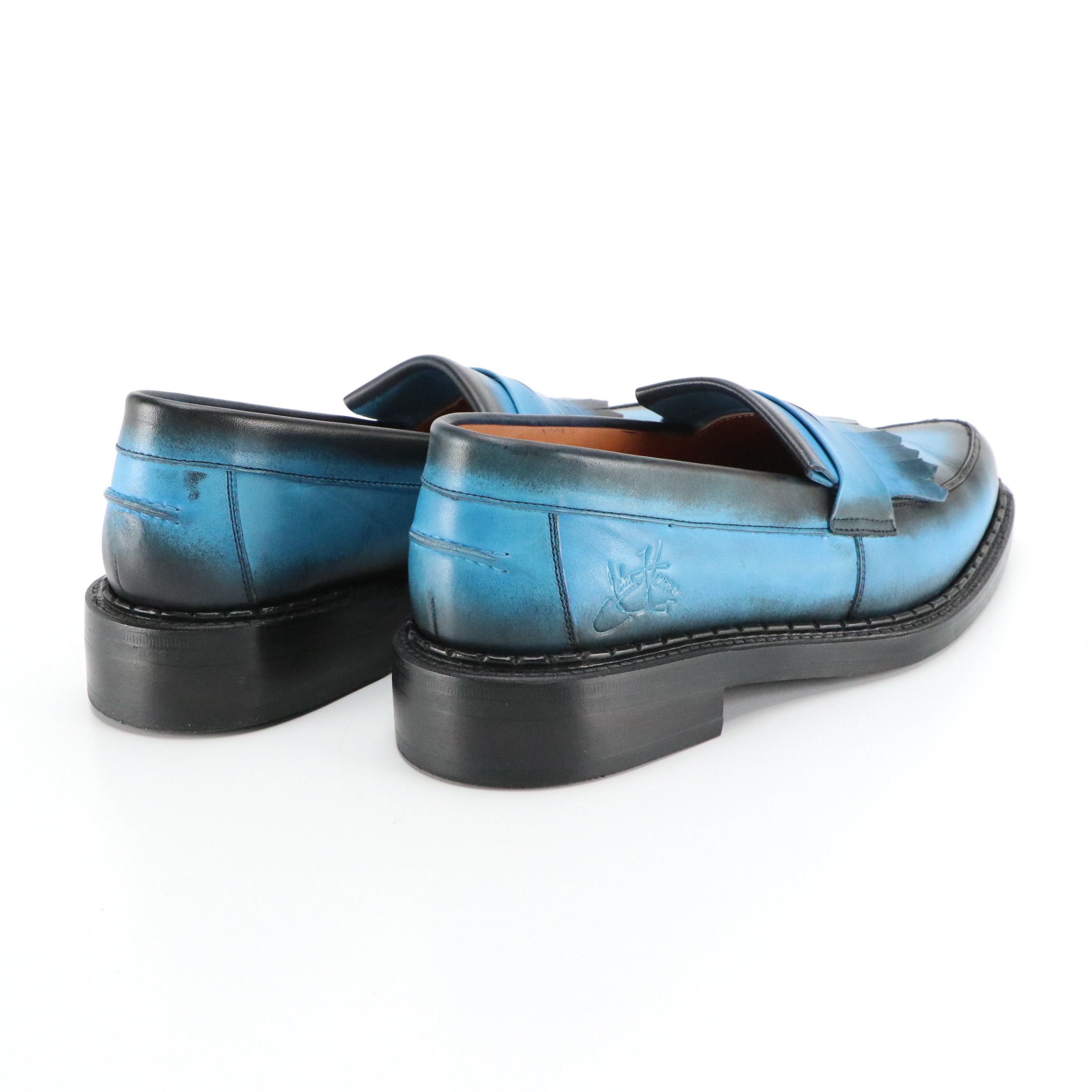 Men's John Fluevog Bicknell Kiltie Loafers in Leather
