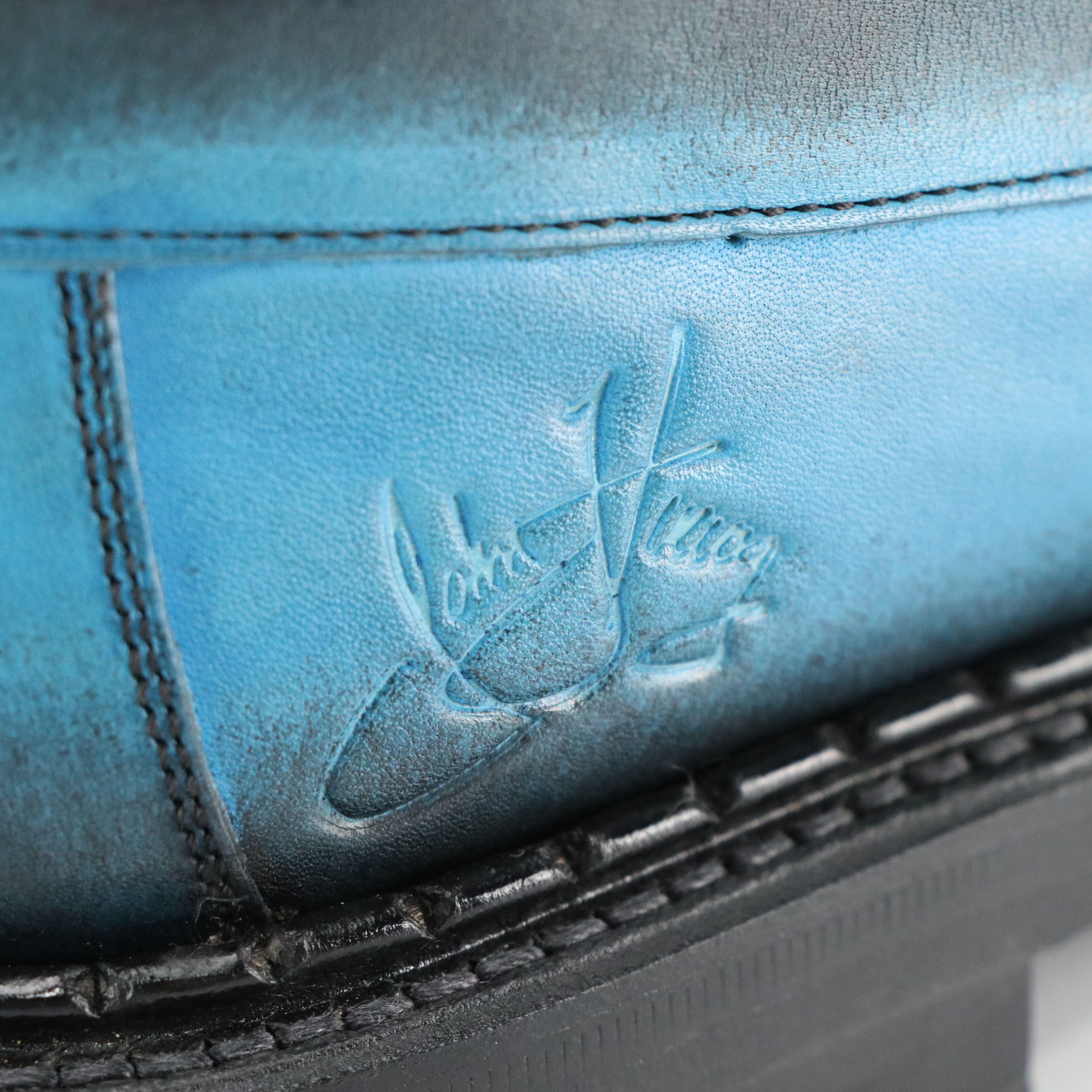 Men's John Fluevog Bicknell Kiltie Loafers in Leather