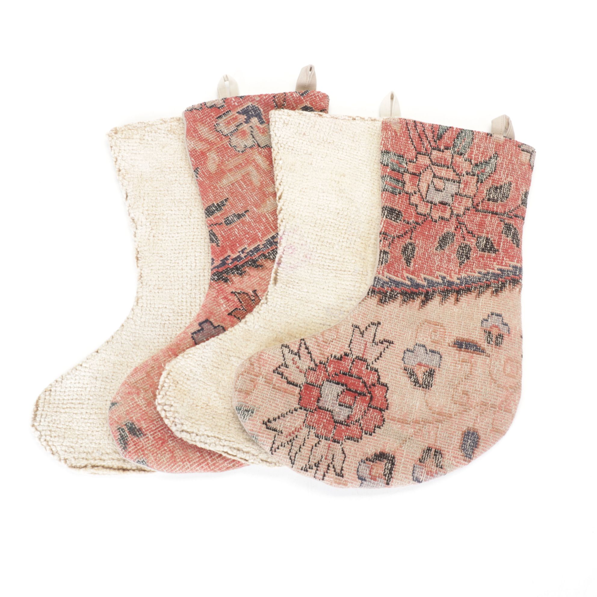 Handcrafted Turkish Rug Christmas Stockings