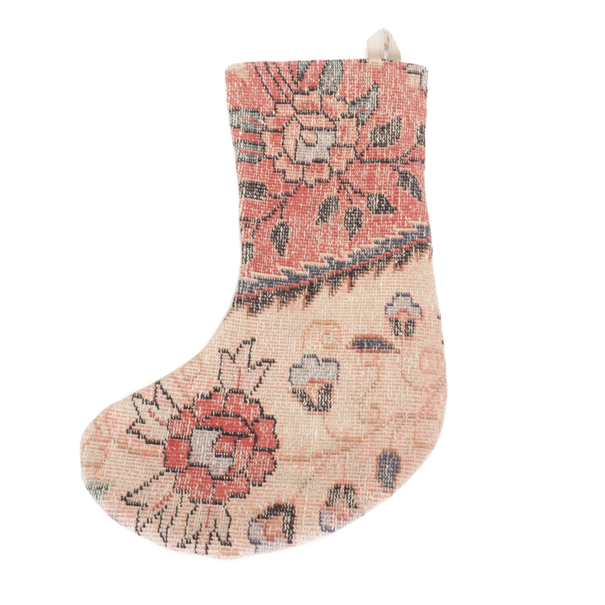 Handcrafted Turkish Rug Christmas Stockings