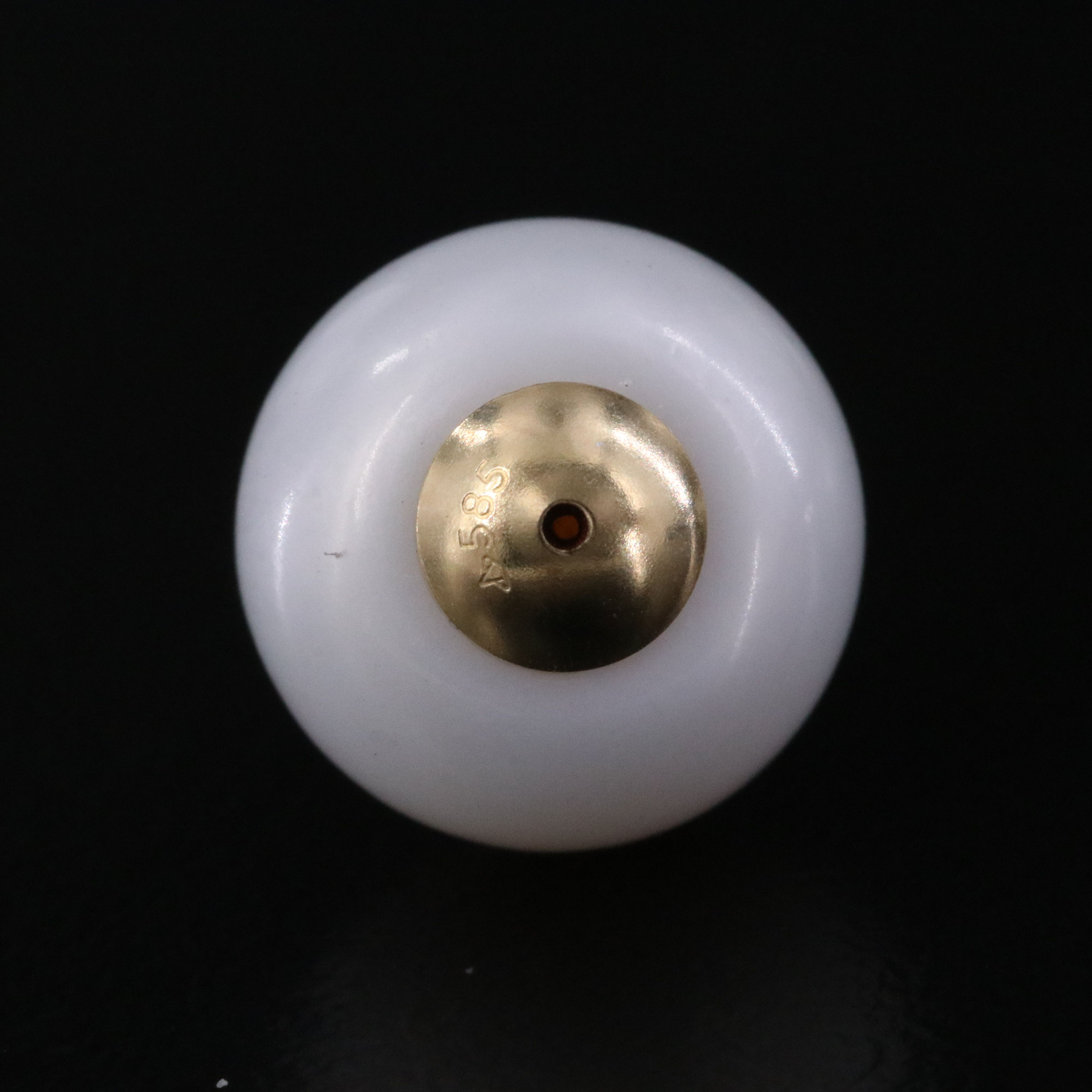 14K Pearl Front-Back Earrings