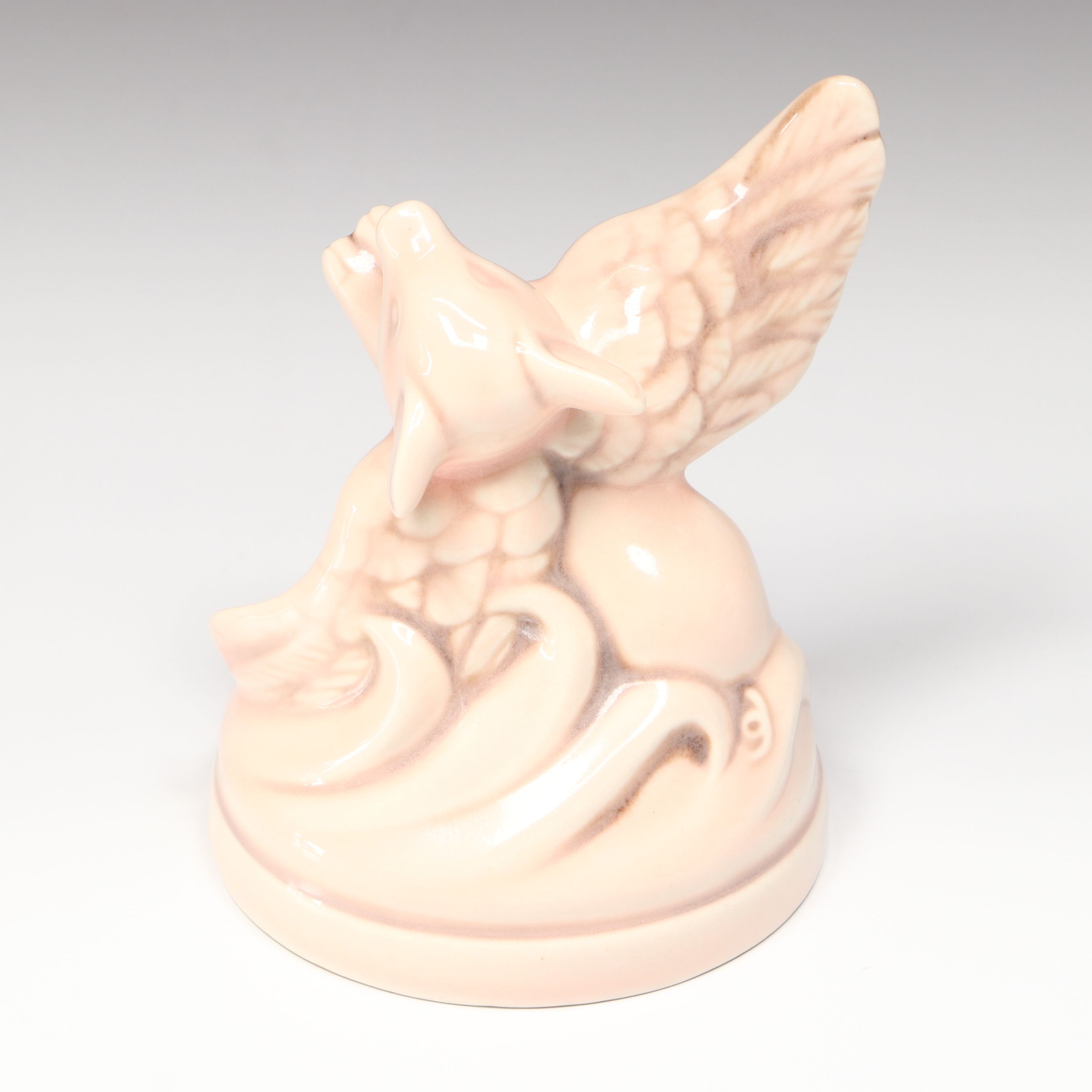 Rookwood Pottery Cincinnati Flying Pig Ceramic Paperweight, 2018