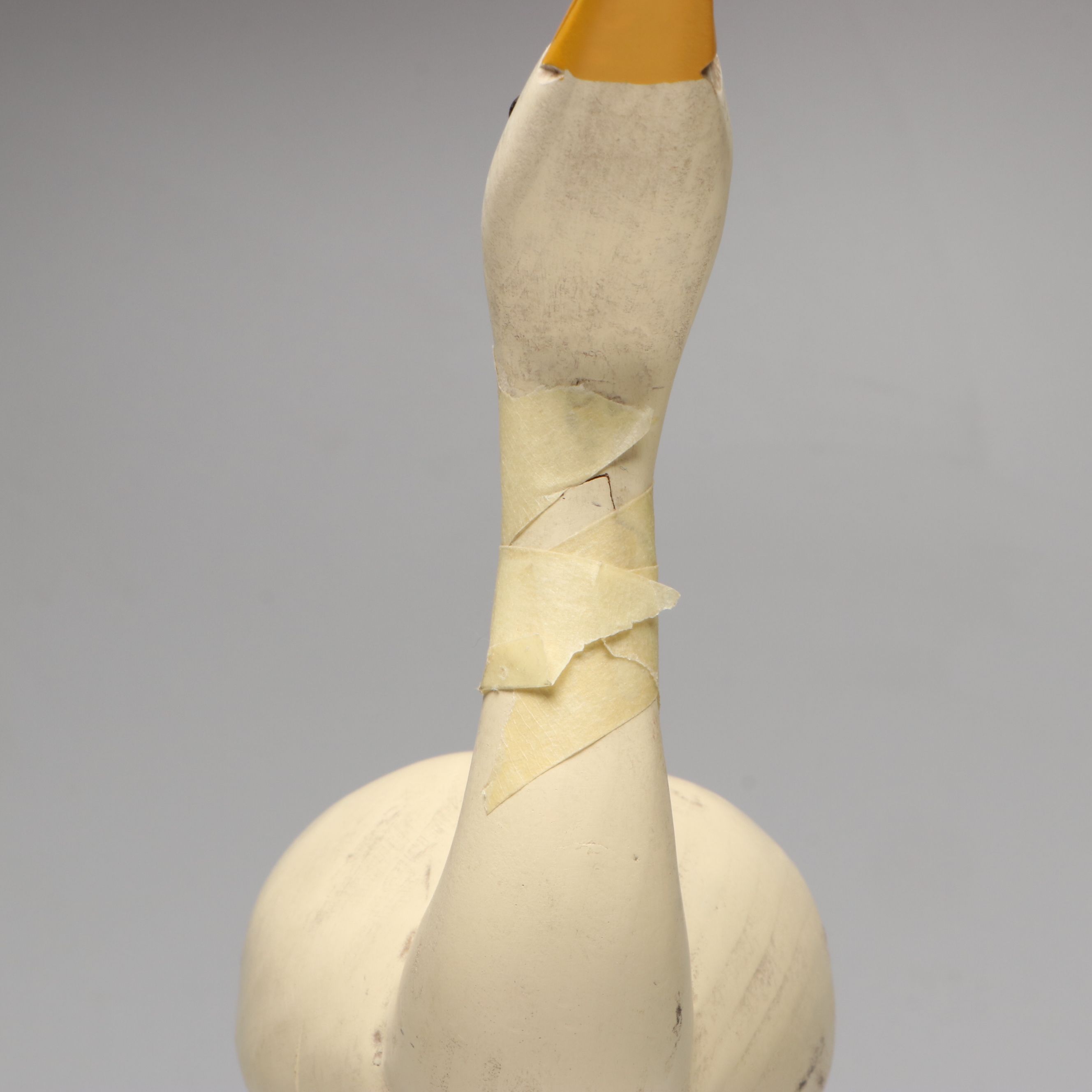 Hand-Painted Carved Wood Avocet and More Shorebird Sculptures