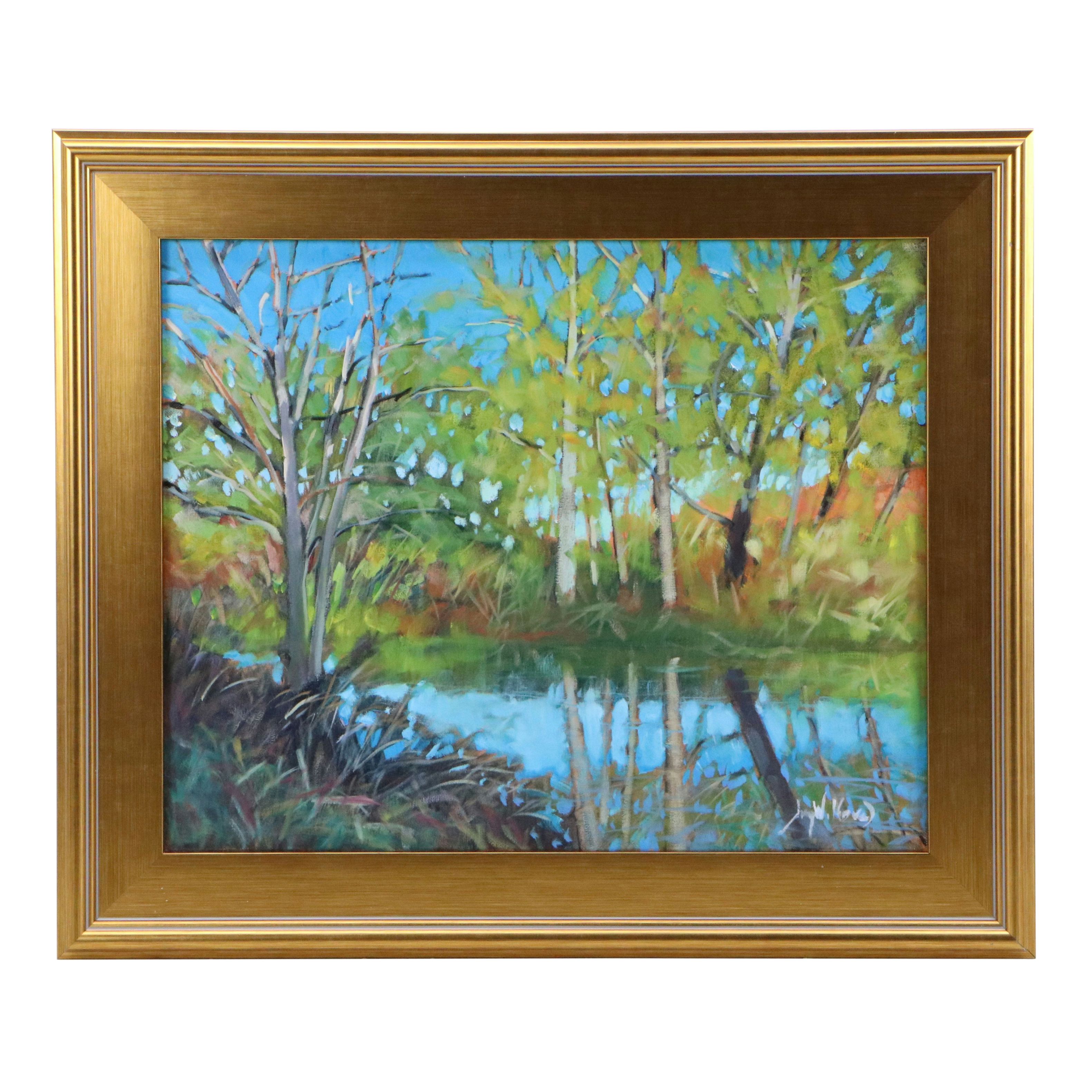 Jay Wilford Oil Painting "Spring," 21st Century